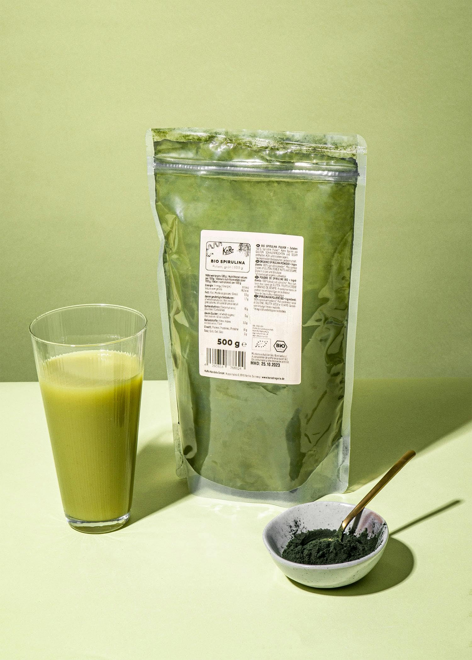 KoRo - Spiruline en poudre bio 500 g