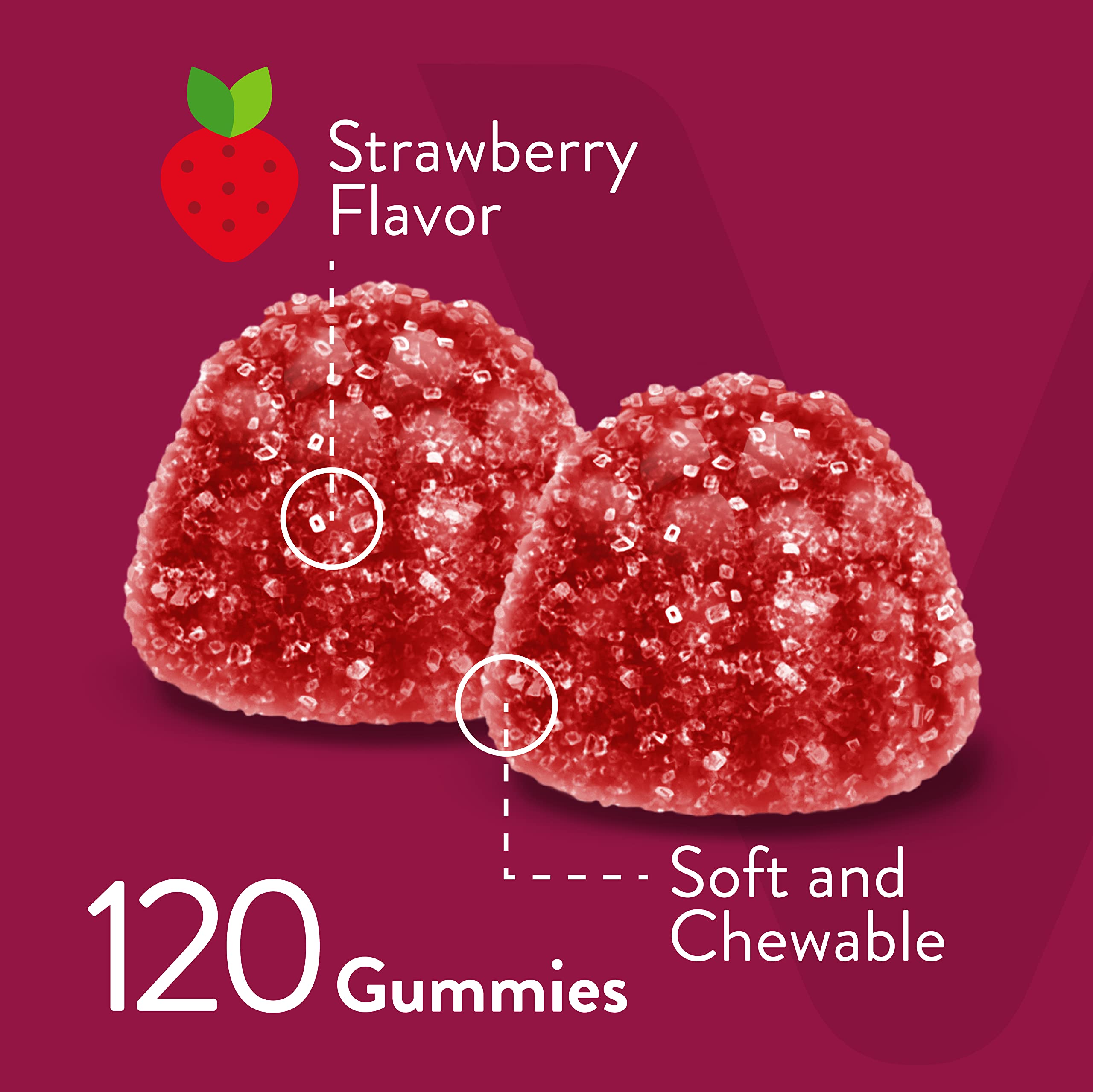 Vitamin B Complex Gummies Vitamin C Vitamin B6 Vitamin B12