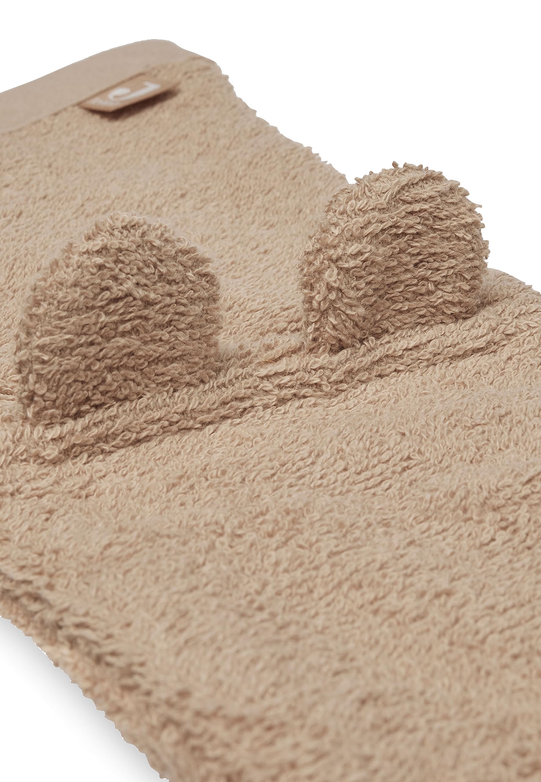 Jollein - Terry Washcloth with Ears - Washcloths - Biscuit - Image 4