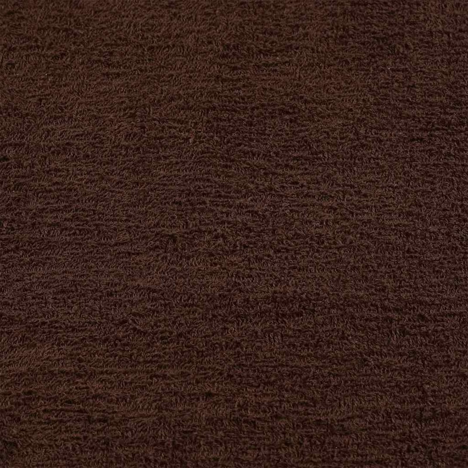 Asciugamani per Ospiti FROGN 10 pz Marrone 30x50 cm 360 g/m2