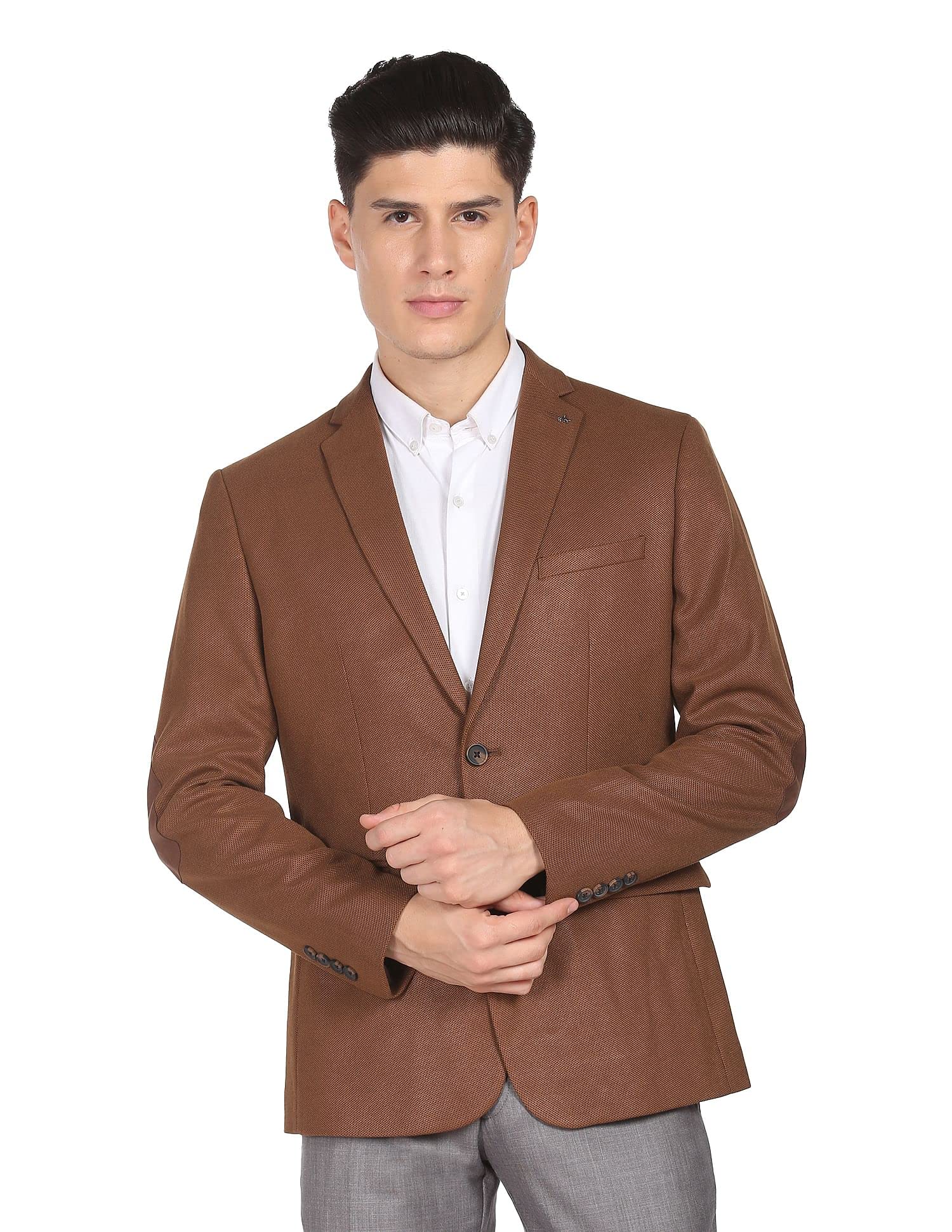arrow Flex Blazer Brown-picture-21