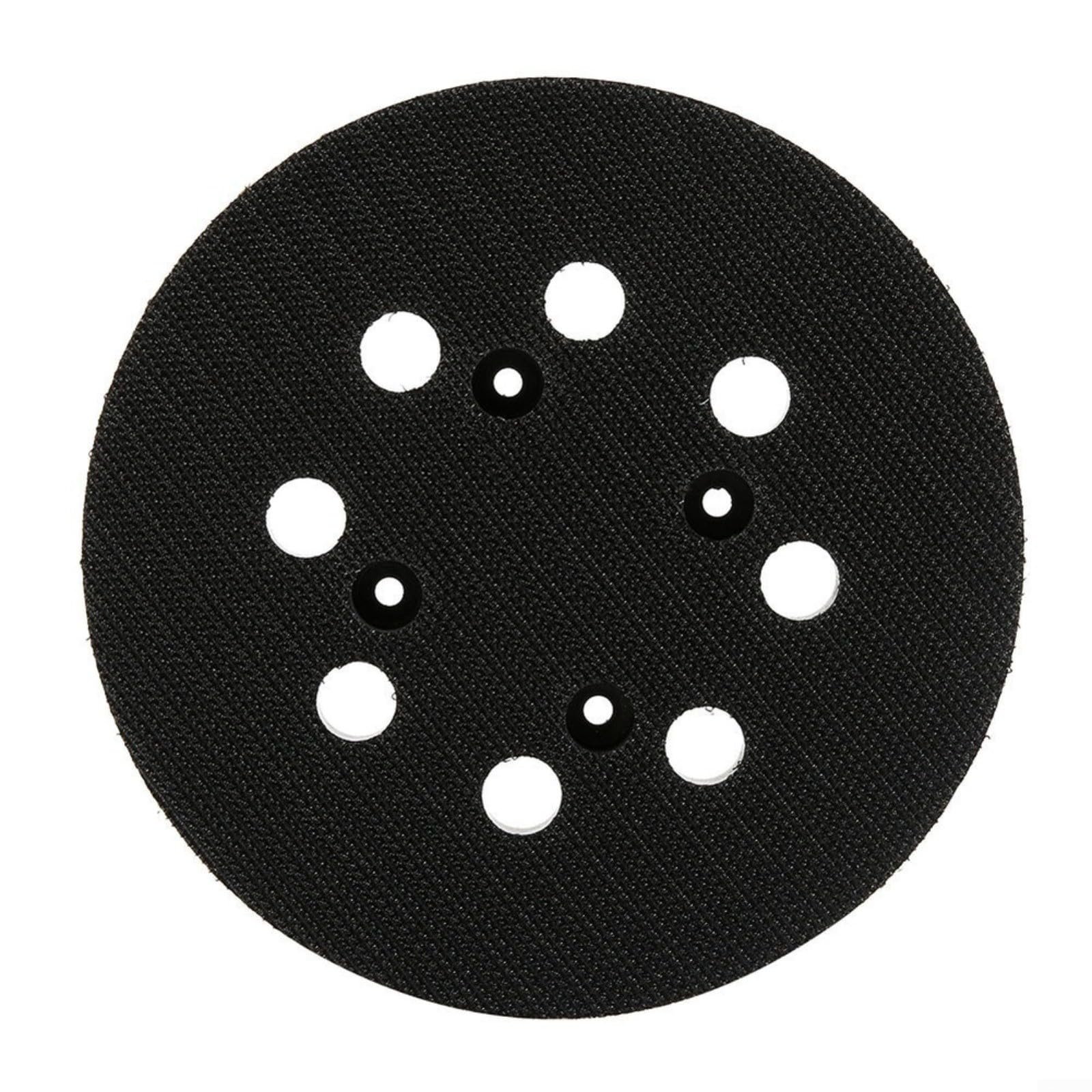 Disco abrasivo a 8 fori in pollici, piastra di supporto per lucidatura da 125 mm per levigatrice smerigliatrice, materiale PA6-GF30 con design di raffreddamento a 4 ventole,