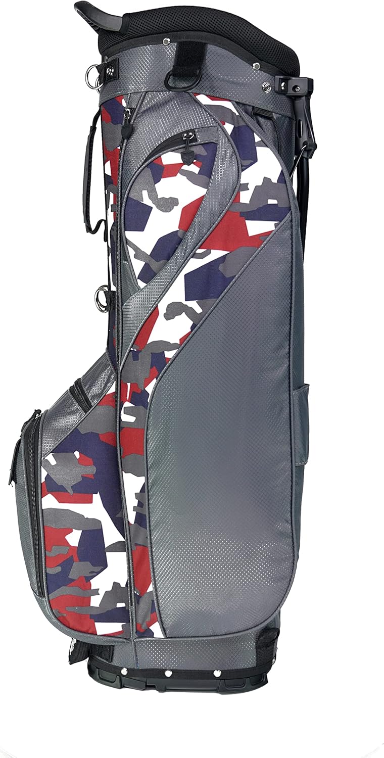 Buy Subtle Patriot Covert 15 Club Golf Stand Bag 5 Way Top, Fully Lined