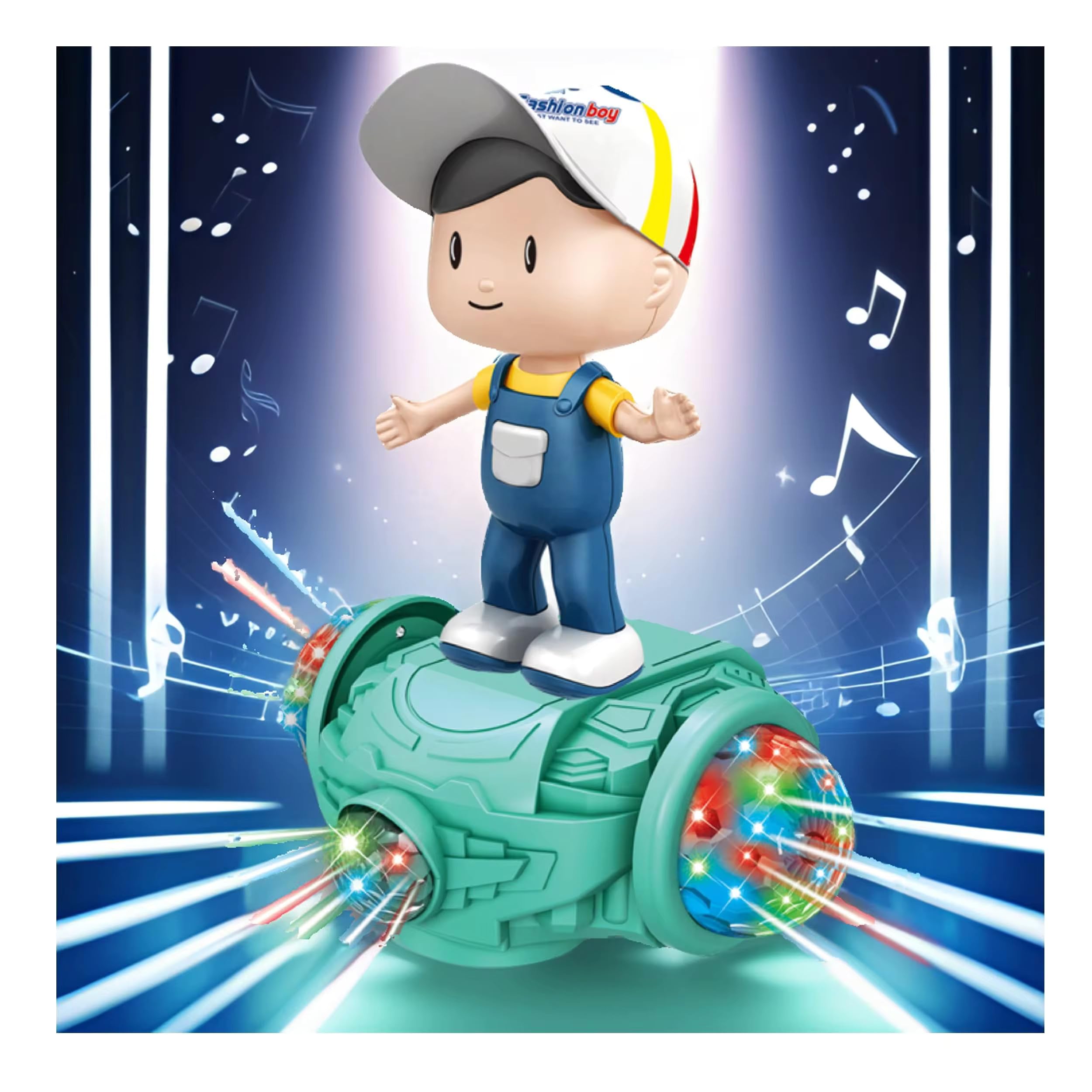 ELEGANT LIFESTYLE Battery Operated Colorful Cool Light Music Fashion Plastic Boy 360 Degree Rotation Electric Universal Toys (B0D6MY6B6Q) Amazon Price History, Amazon Price Tracker