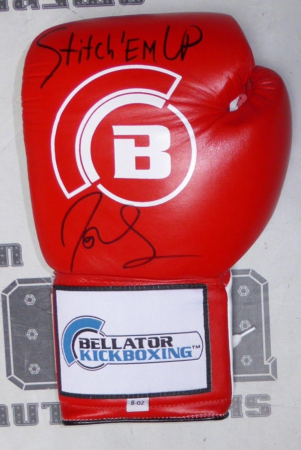 Joe Schilling Signed Bellator Kickboxing Glove BAS Beckett COA Glory Autograph 1 Autographed