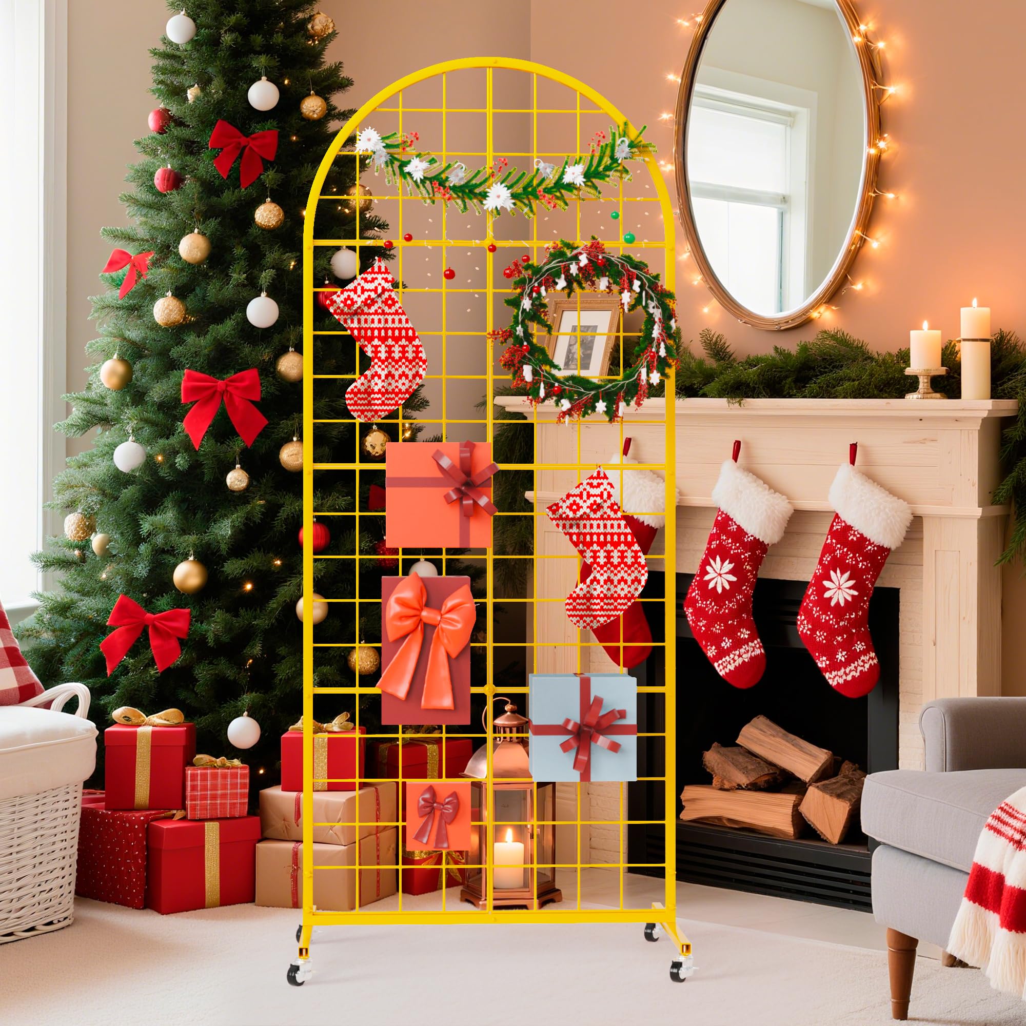 Amazon.com: VGMiu Grid Wall Panel 1PCS Display Stand 2' x 5.2' FT