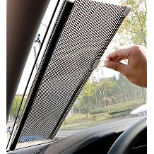 Car Windshield Sun Shade for Mercedes Benz GLE 43 53 63 63S, Car Automatic Retractable Sunshade Windshield Sun Block Visor Shade Curtain Sun, Glare Protection Accessories, C Large