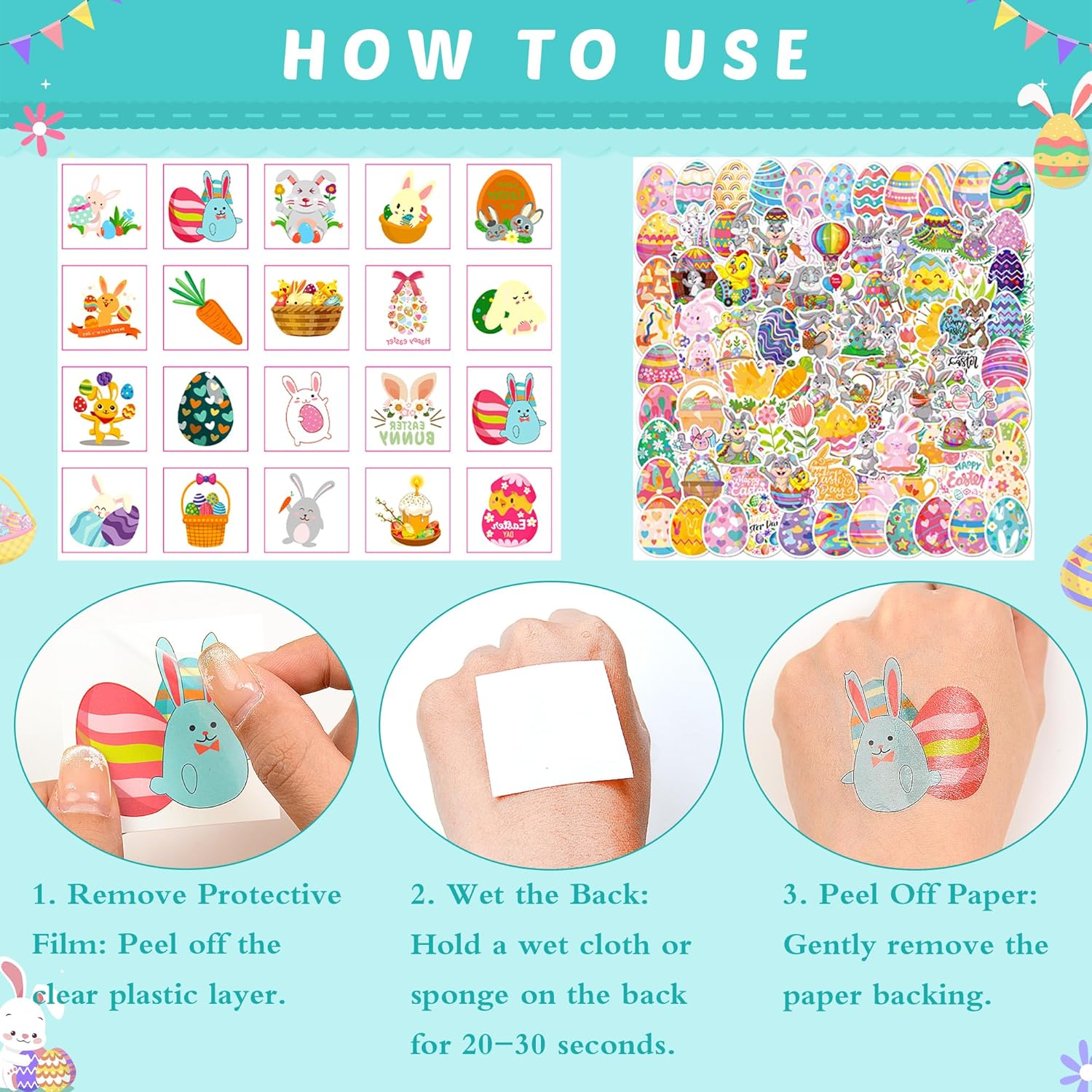 212 Pack Easter Egg Fillers for Kids, Easter Basket Stuffers Easter Egg Stuffers for Kids Boys Girls, Small Easter Toys for Hunt Party Supplies - Image 4