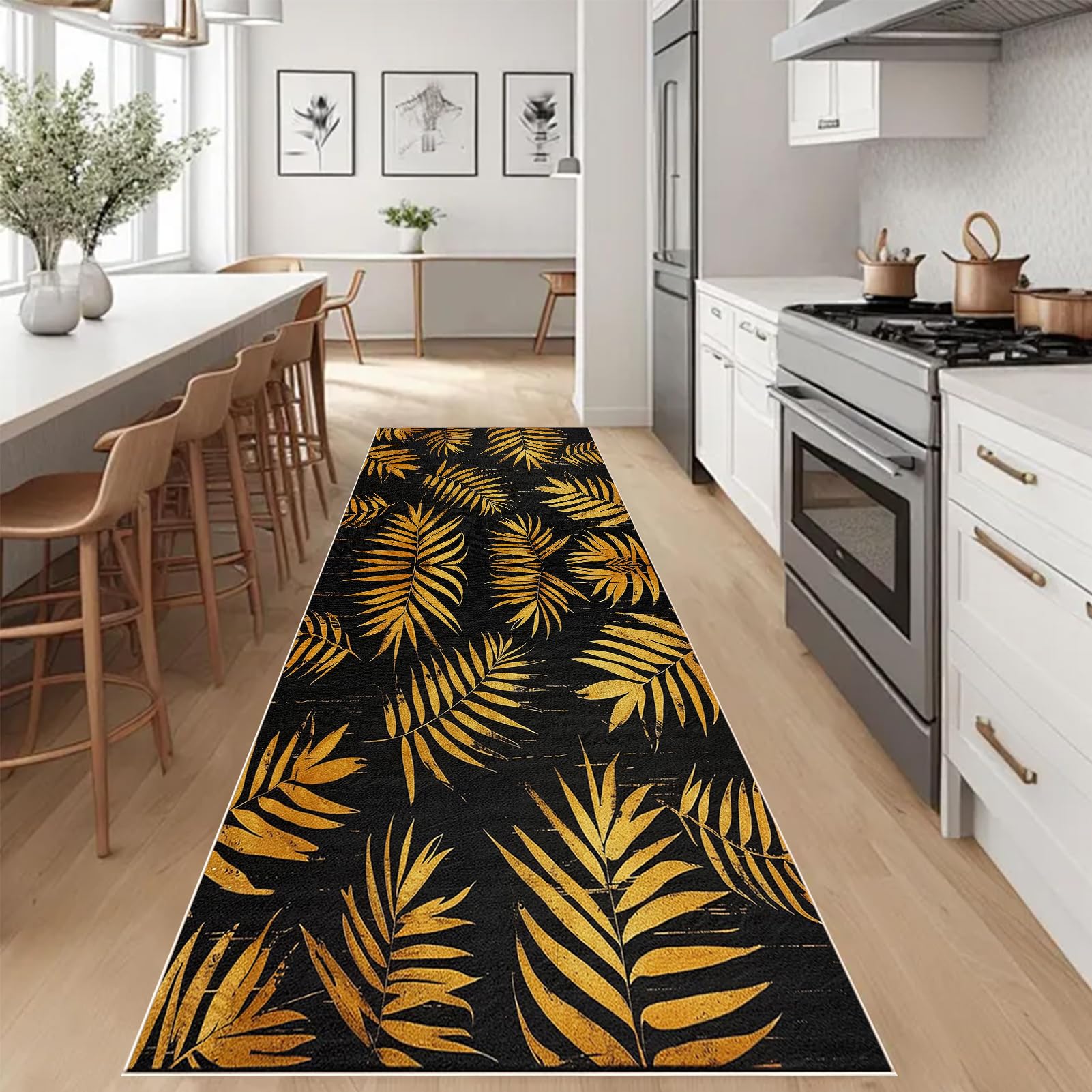 Dywan Chodnik Kuchenny Zmywalny Antypoślizgowy Dywan Biegacz Długi Korytarz Dywany Salon Dywan Sypialnia Nowoczesne Długie Maty Do Wejścia Balkon Łazienka Pralnia 80 x 250 cm