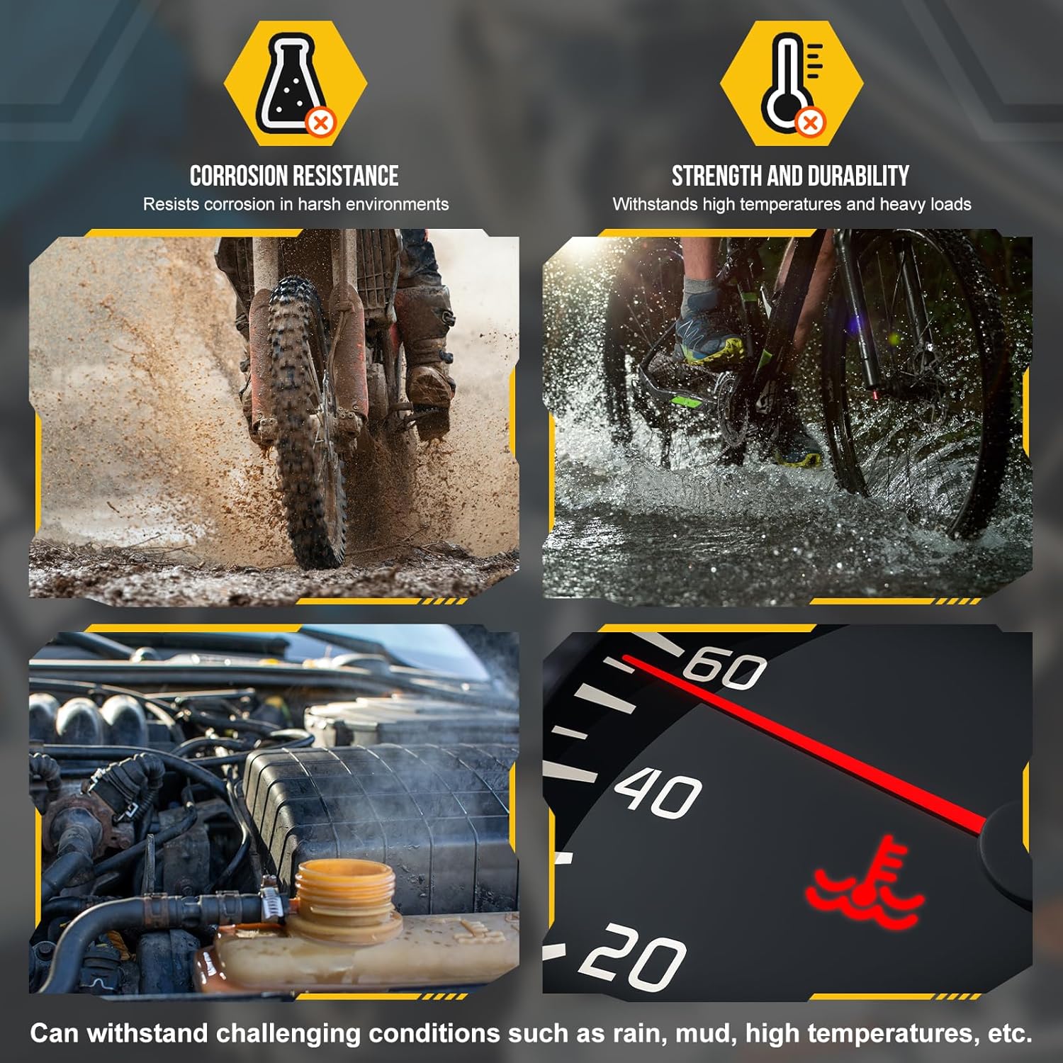 DTGN M6-1x35mm Button Head Socket Cap Screws - 50Pack - Good for Road Bicycle, Mountain Bike, Auto, Motorcycle - 316 Stainless Steel Whitewashed - Hex Socket Drive Fasteners