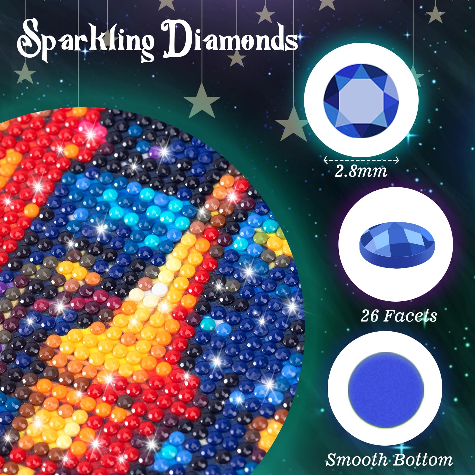 EATUKYIC Kits de arte de pintura de diamantes Una chica que ama el sóftbol para adultos, pintura de diamante redonda 5D para principiantes, decoración de pared del hogar, regalos, 12 x 16 pulgadas