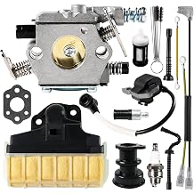 Carburetor Compatible with Stihl MS210 MS230 MS250 021 023 025 with 1123 160 1650 Air Filter Ignition Coil Fuel Line Chainsaw Carb Replace Walbro WT286