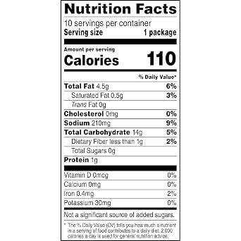 Funyuns Onion Flavored Rings, 0.75oz Bags 10 count
