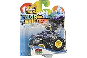 Hot Wheels 5-Pack Monster Trucks: Experience an Assortment of Vehicle Color Changing Action!