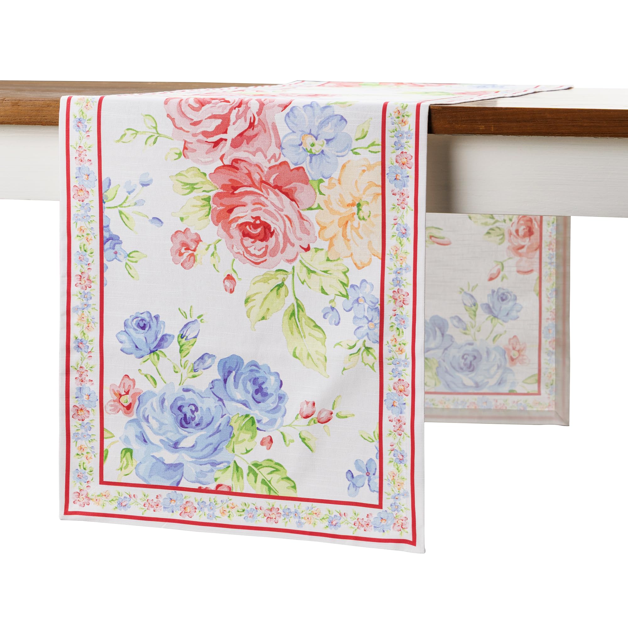 Maison d'Hermine Tischläufer, 100 % Baumwolle, einlagig, 150 cm lang, für Zuhause, Küche, Esszimmer, Party, Hochzeit, Brautparty, Muttertagsgeschenke (50 cm x 150 cm)