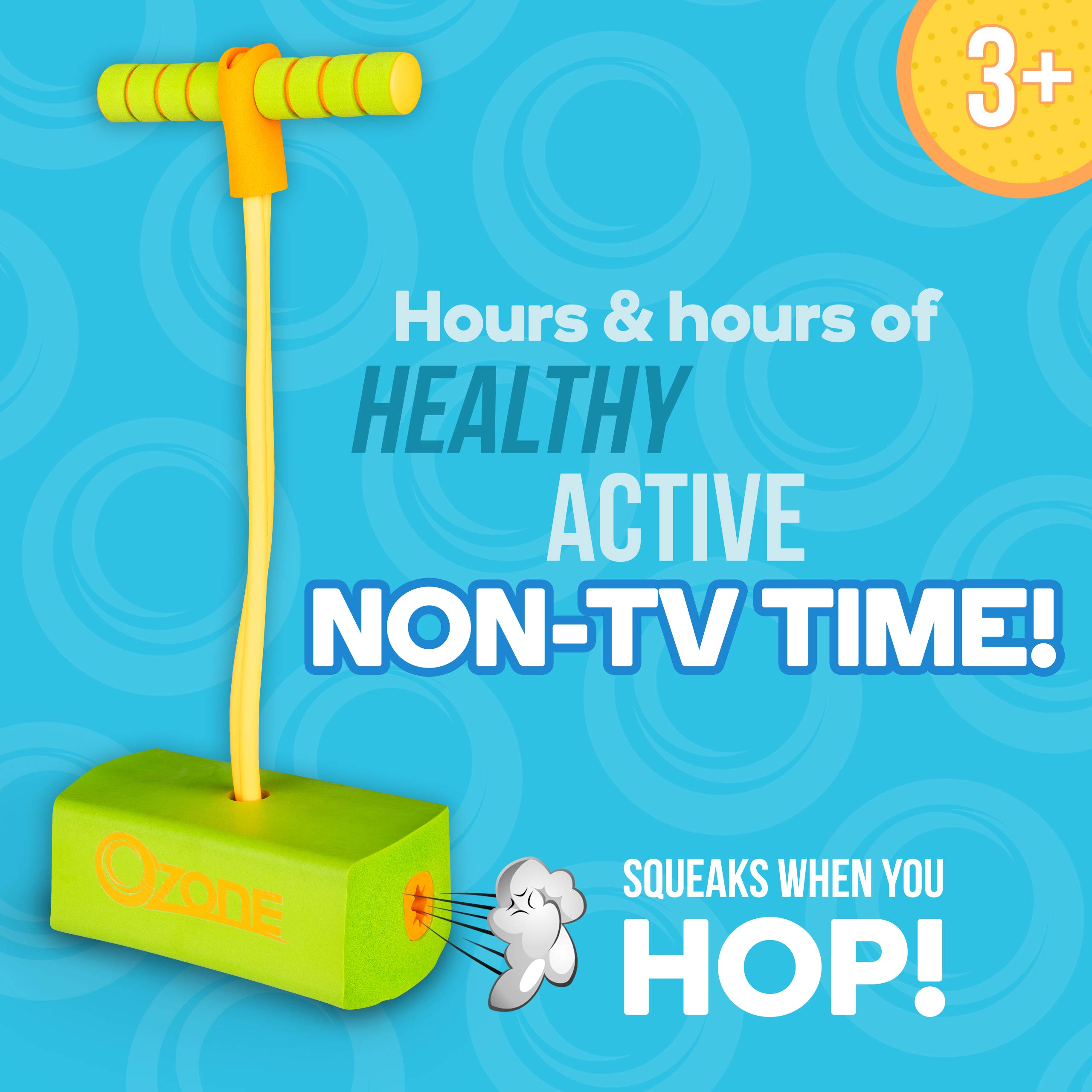 Flybar Ozone My First Foam Pogo Jumper Safe Pogo Hopper for Kids Ages 3 & Up