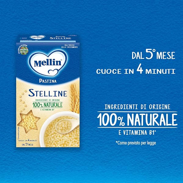 Mellin Le Pastine Stelline, 320g - 2