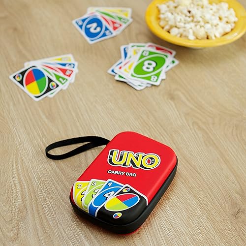 Miniatura 4 de Klein UNO Bolsa de transporte - Sostiene tarjetas de juego Uno, Guarde las instrucciones del juego en el compartimento de malla, estuche resistente