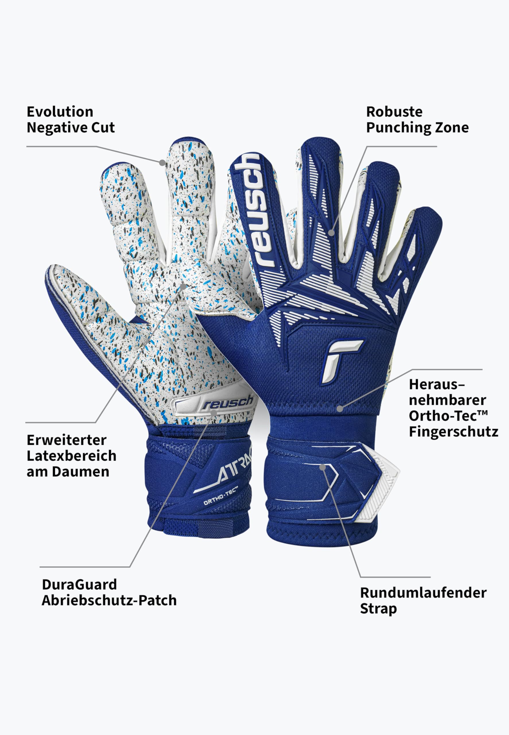 Reusch Profi Torwarthandschuhe Erwachsene | Fingerschutz | starker Grip