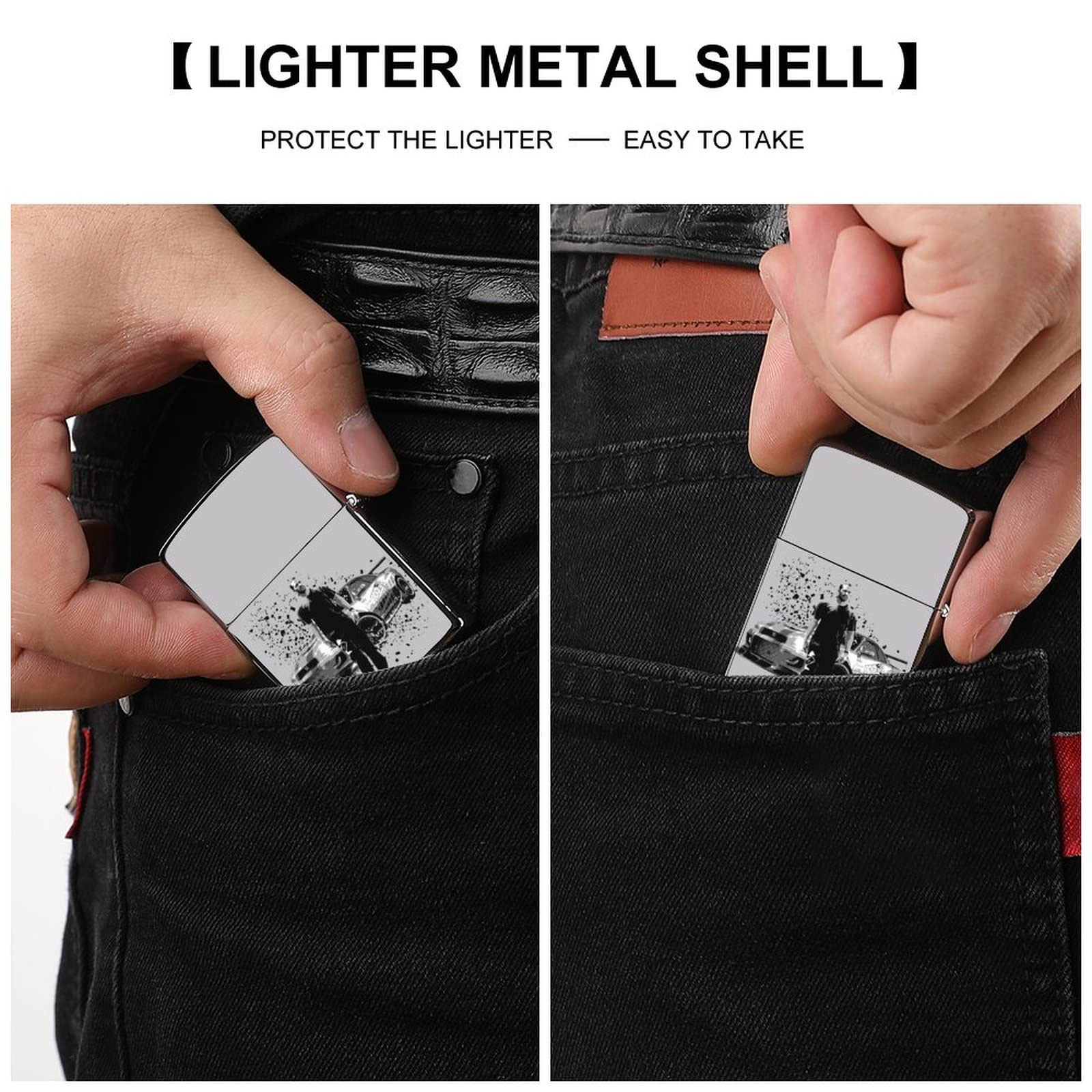Amazon.co.jp: ジッポライターカバー ワイルドスピード Zippo兼用