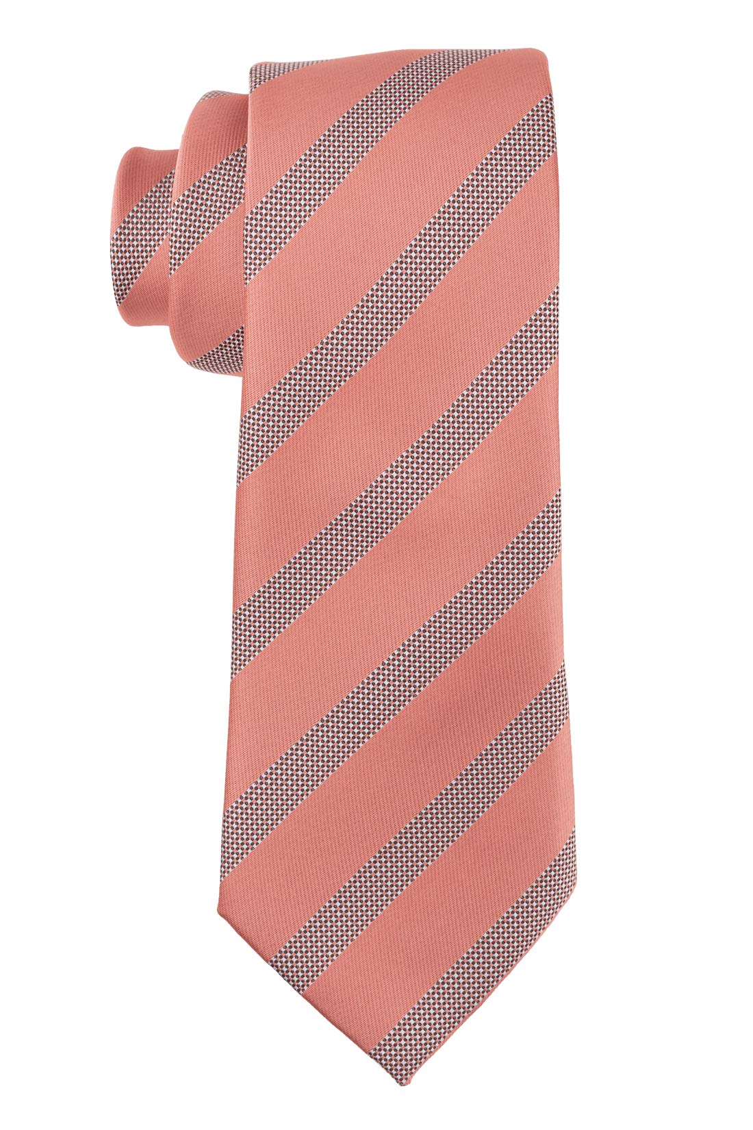 the tie hub District Stripe 100% Microfiber Necktie for Men-picture-38