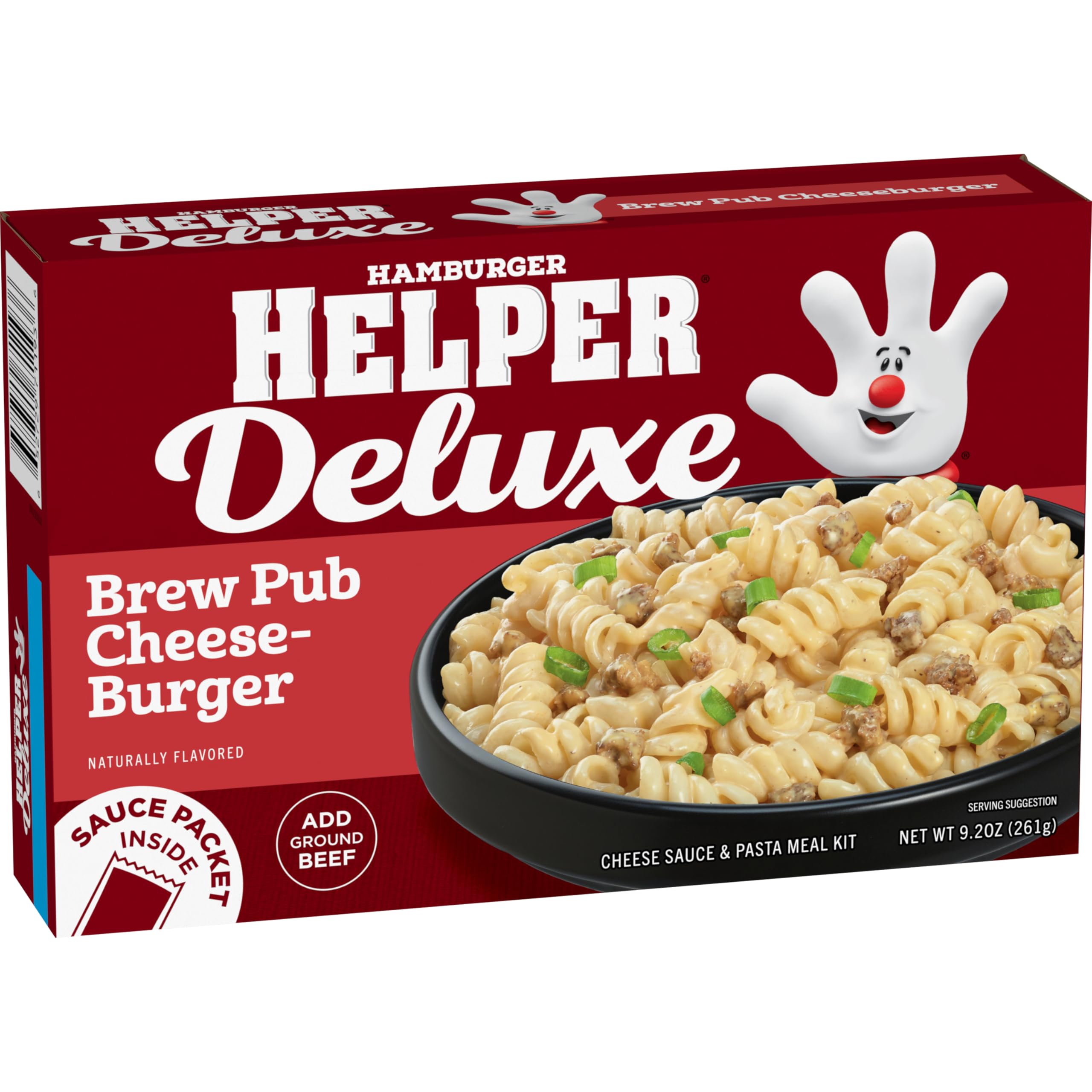 Hamburger Helper DELUXE Brew Pub Cheeseburger, 9.2 oz, 12 per Case