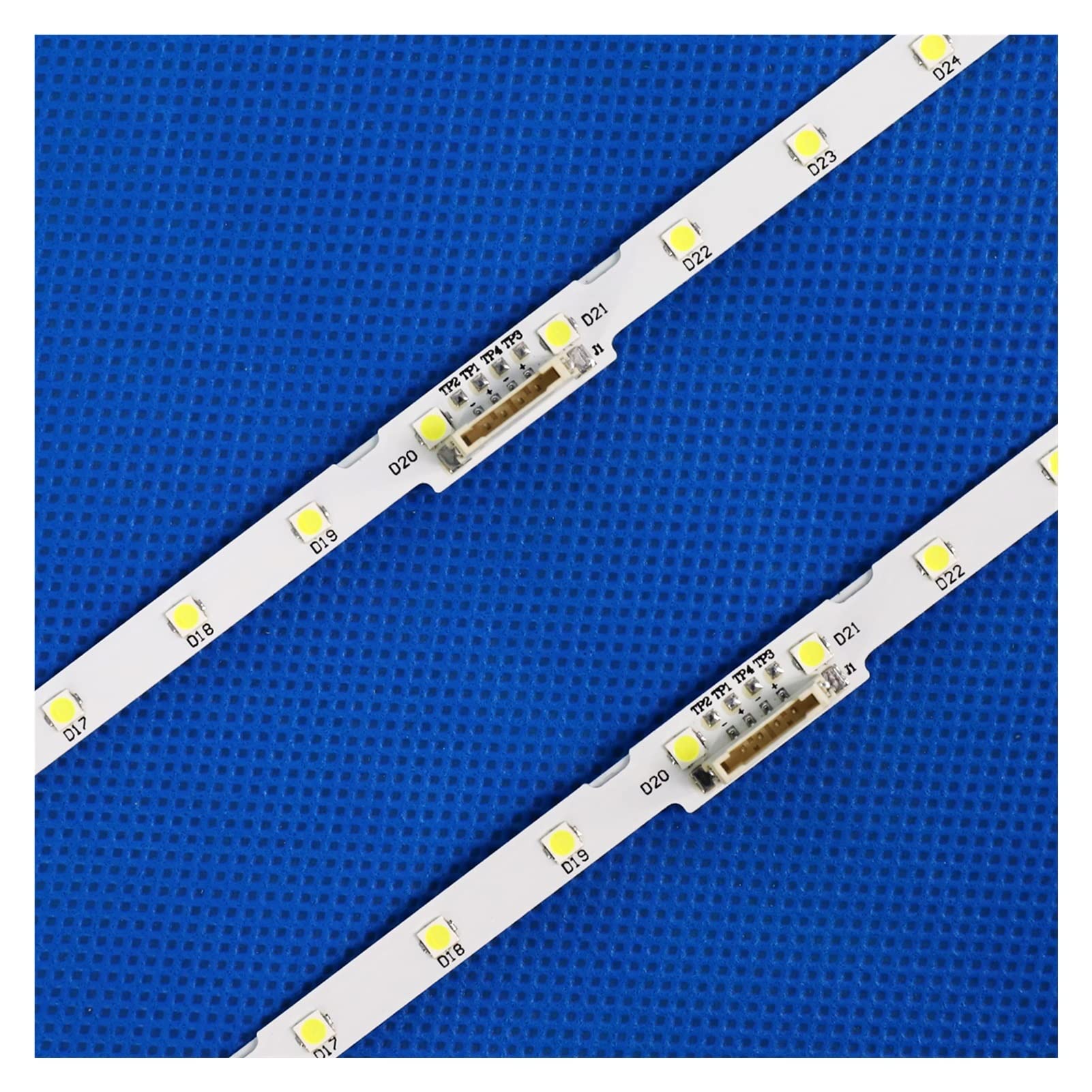 LED Backlight Strip 40 LED Fit for Samsung 55" TV UE55NU7300U UN55NU7300 Nicht 5NU7090 HG55NJ678U UE55NU7120 UN55NU6950 UN55NU71(2set 4pcs)