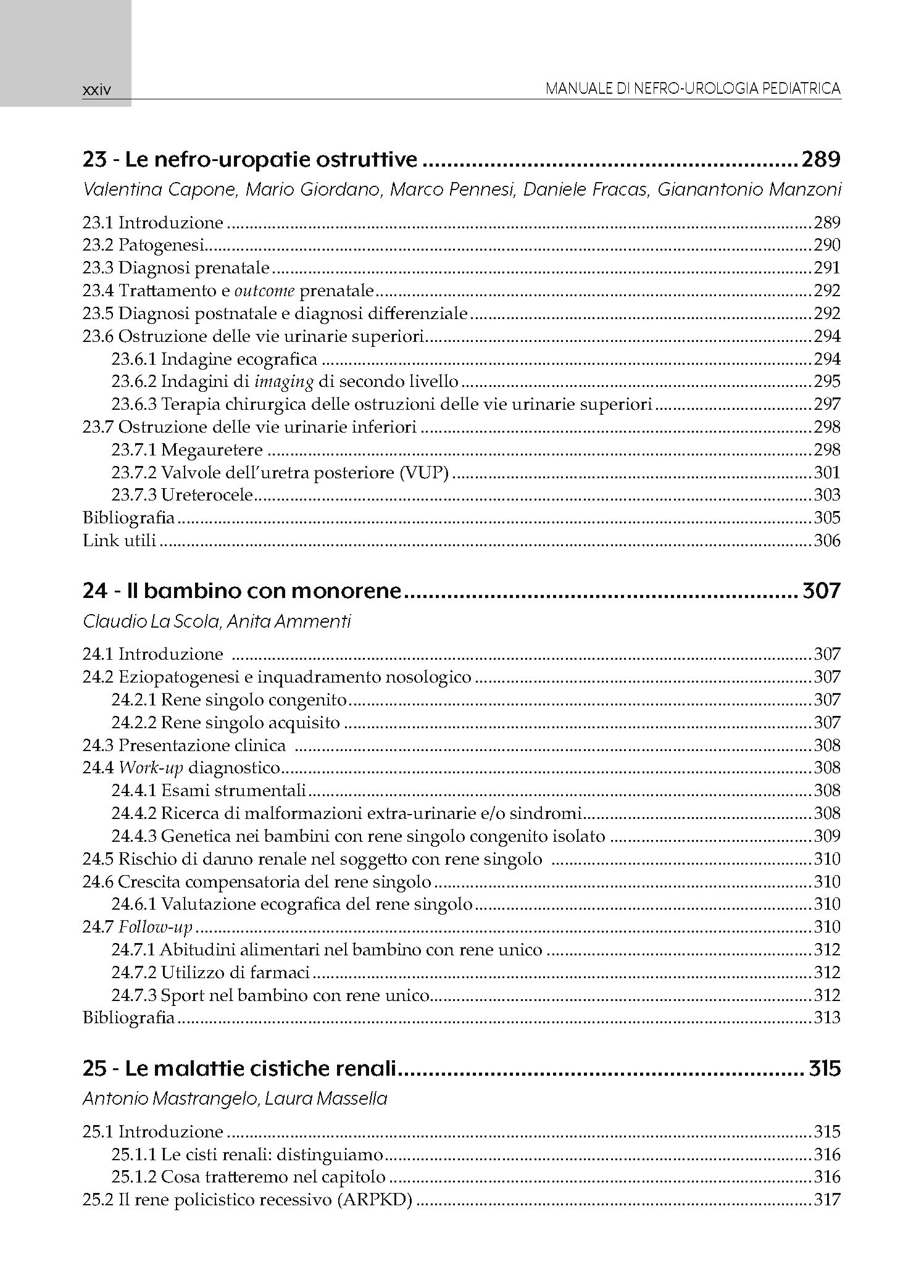 Manuale di Nefro-Urologia Pediatrica