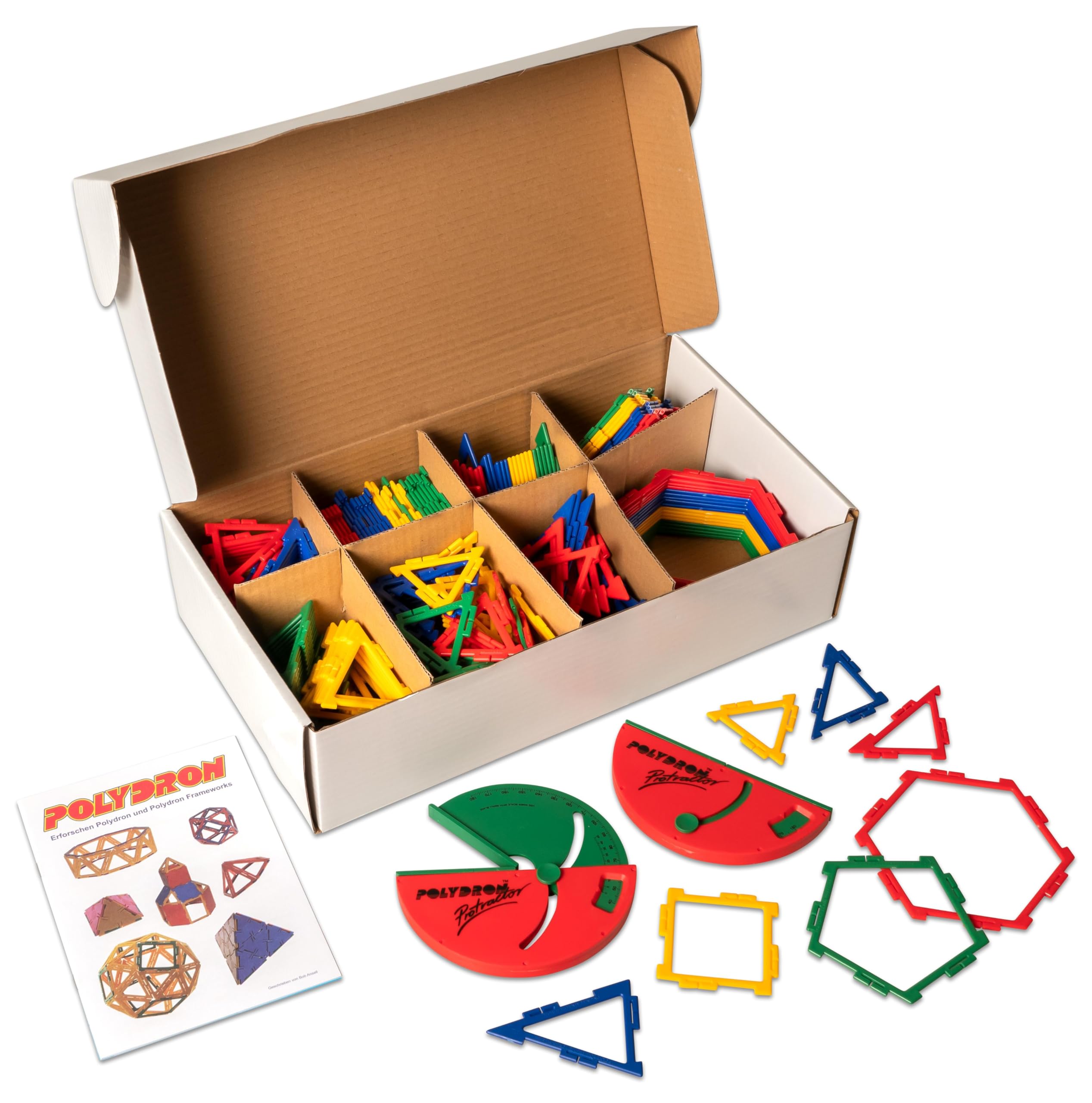 Polydron - Frameworks-Koffer - Kantenmodell Geometrie Körper Mathematik Lehrmittel