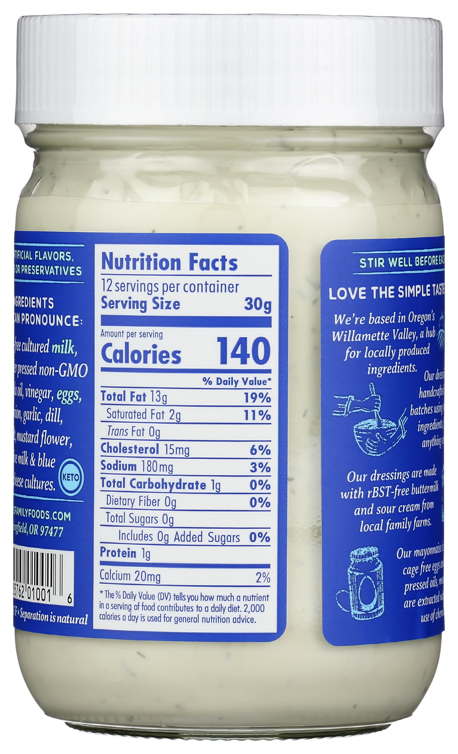 blue cheese dressing carbs Ken's Steak House Chunky Same-Day Delivery Walden Farms Bleu Cheese Dressing