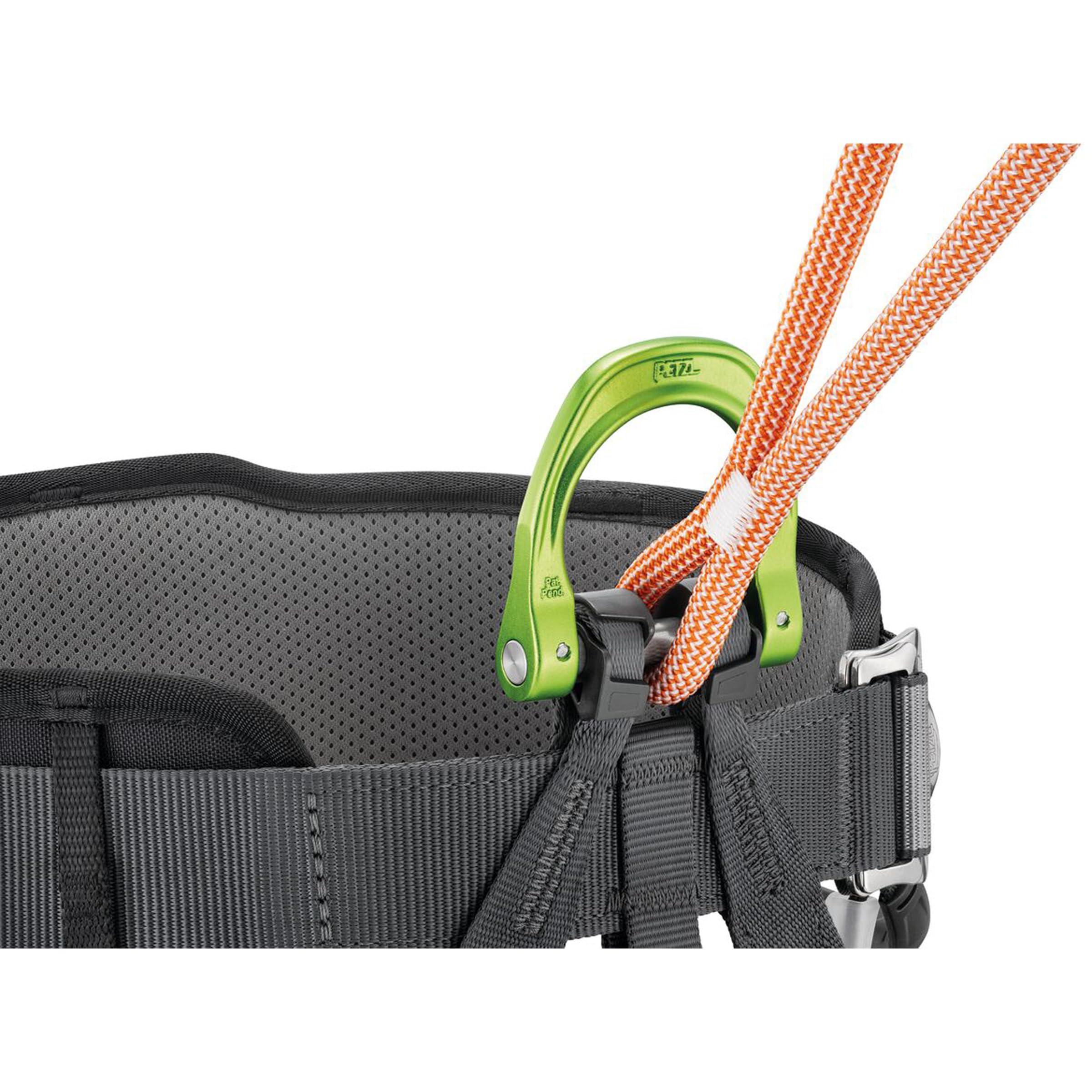 PETZL Lanyard DUAL CANYON GUÍA para adultos, con formato práctico, solución versátil