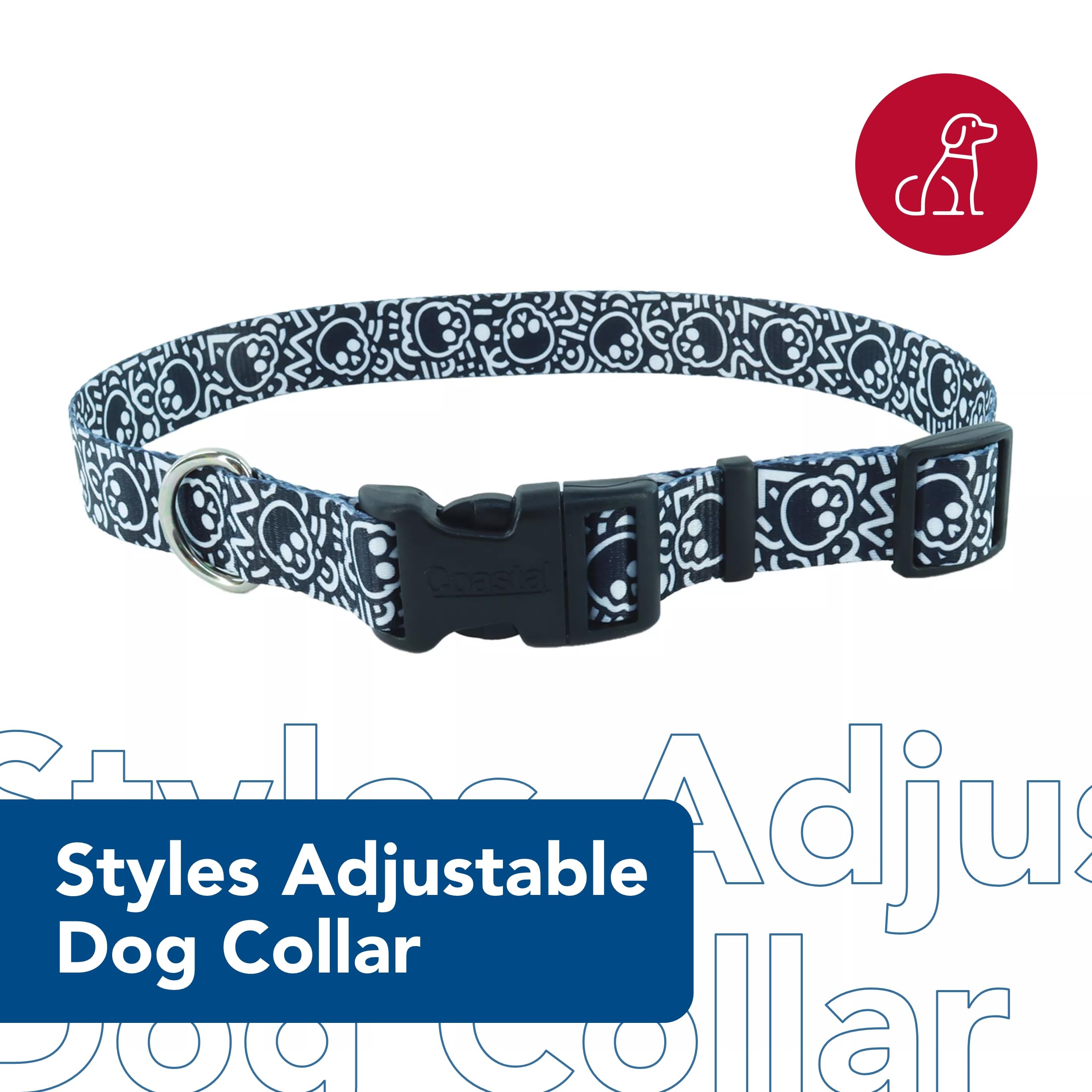 Amazon.com : Coastal Pet Styles Adjustable Dog Collar - Stylish