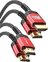 Vista 13 de JSAUX Cable HDMI 2.1 de 10 pies, paquete de 2 unidades de 48 Gbps 8K y 4K de ultra alta velocidad (8K @60Hz 7680x4320, 4K @120Hz) eARC HDR10 HDCP