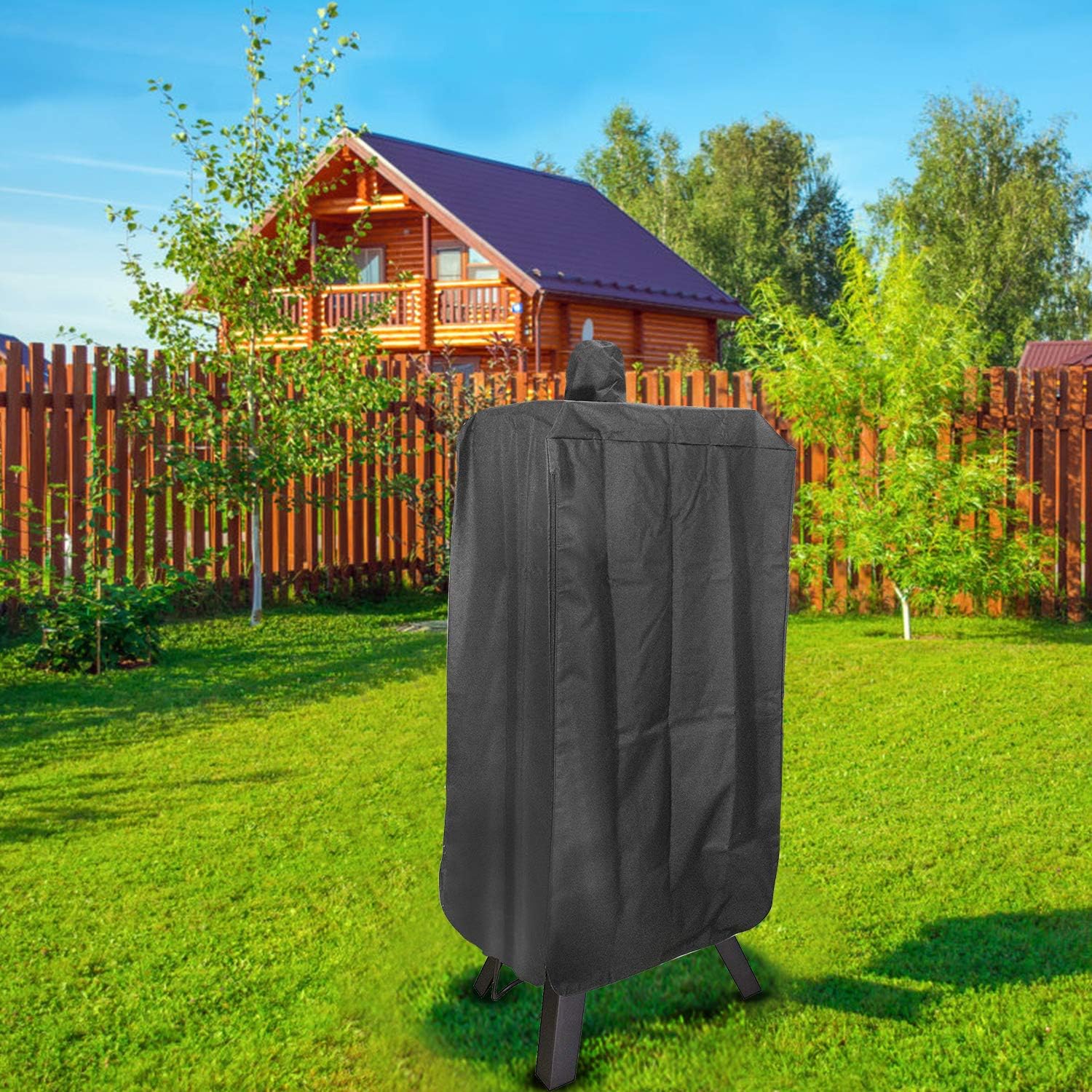 Stanbroil Smoker Cover for Smoke Hollow 44-Inch Smoker Grill, 600D Heavy Duty Waterproof Grill Cover Fits Smoke Hollow Models PS4400, PS4415, 44241G2, 44241GW