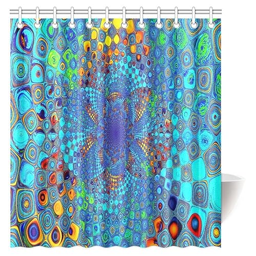 Tie Dye Curtain Amazon Com
