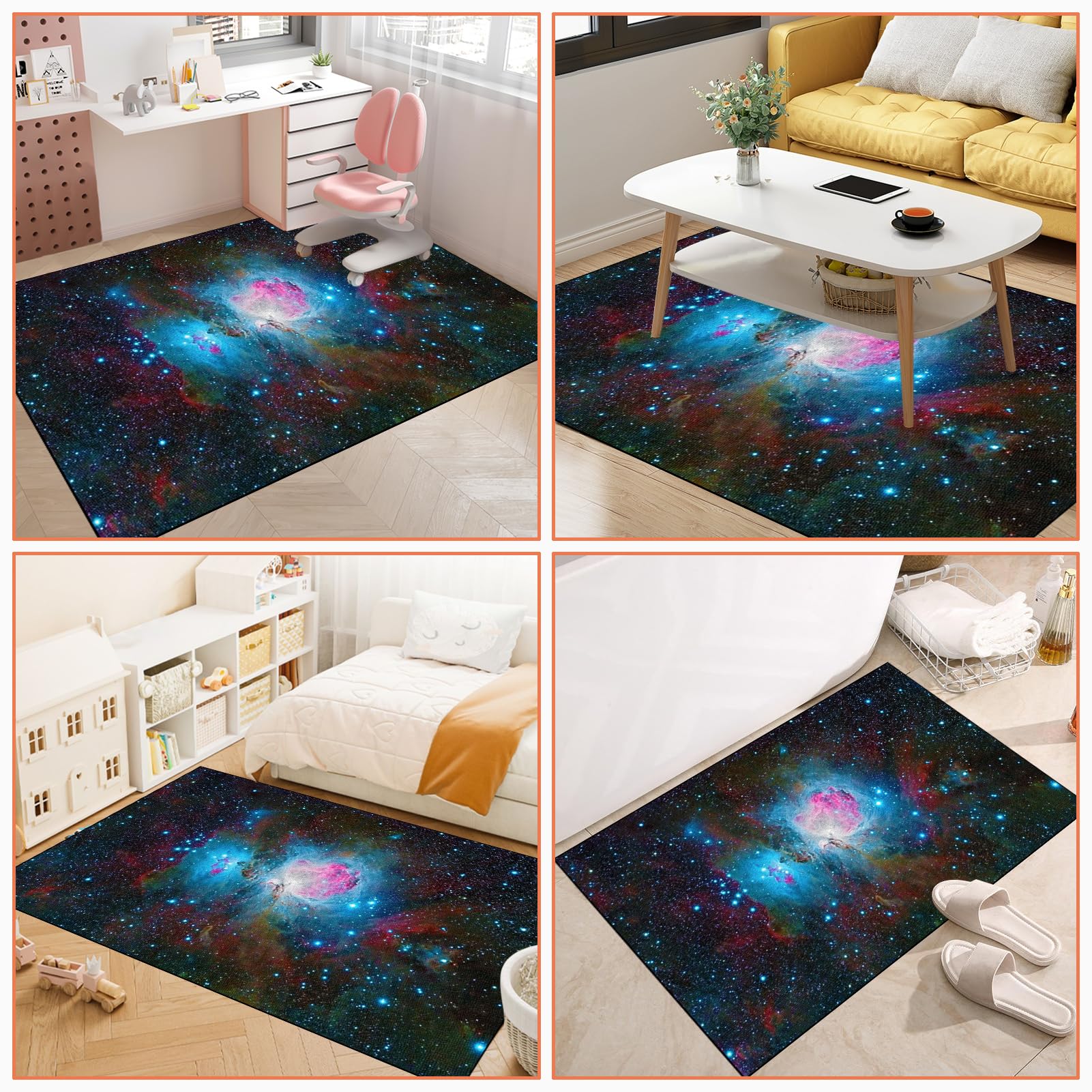 Tappetino per sedia da Gaming Antiscivolo 70 x 100 cmTappetino per Sedia da Scrivania Grande Tappeto Sedia Ufficio per la casa Tappeto Salvapavimento Tappetino Protettivo per Parquet Pavimenti Duri