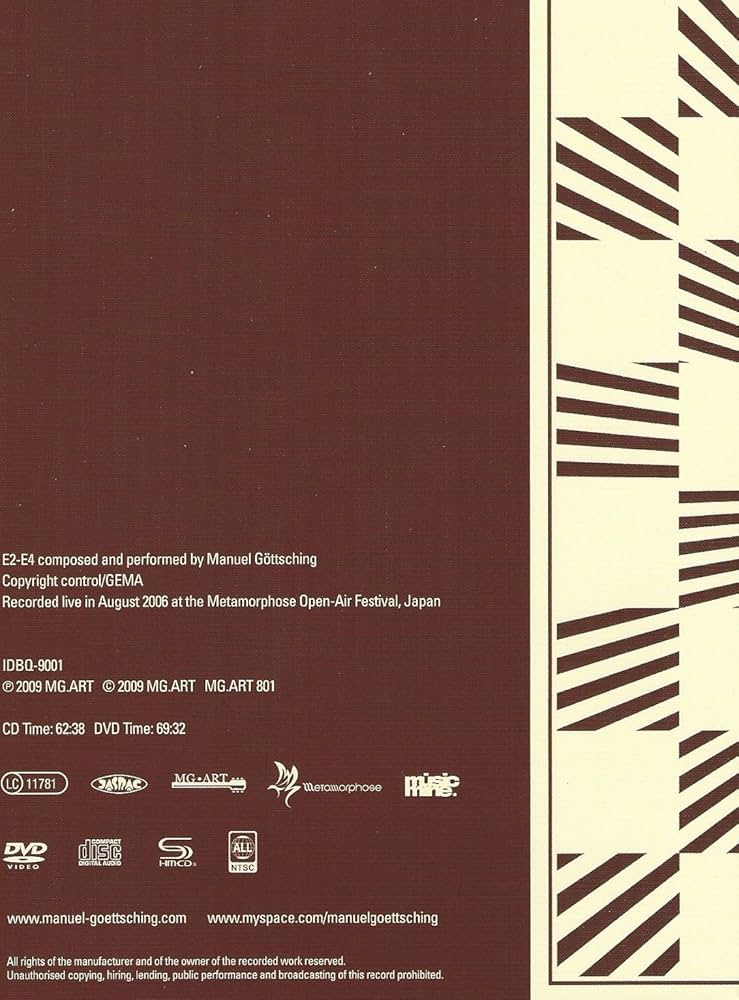 Amazon.co.jp: MANUEL GOTTSCHING/E2-E4 LIVE IN JAPAN [DVD