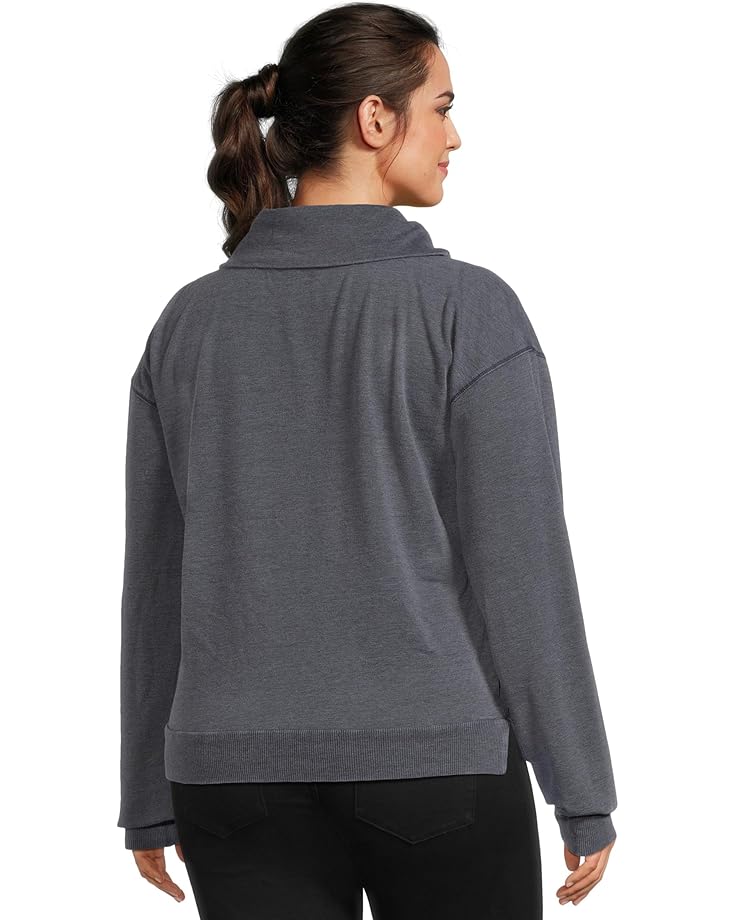 Mod-o-doc Long Sleeve Draped Turtleneck Sweatshirt - #3 of 5