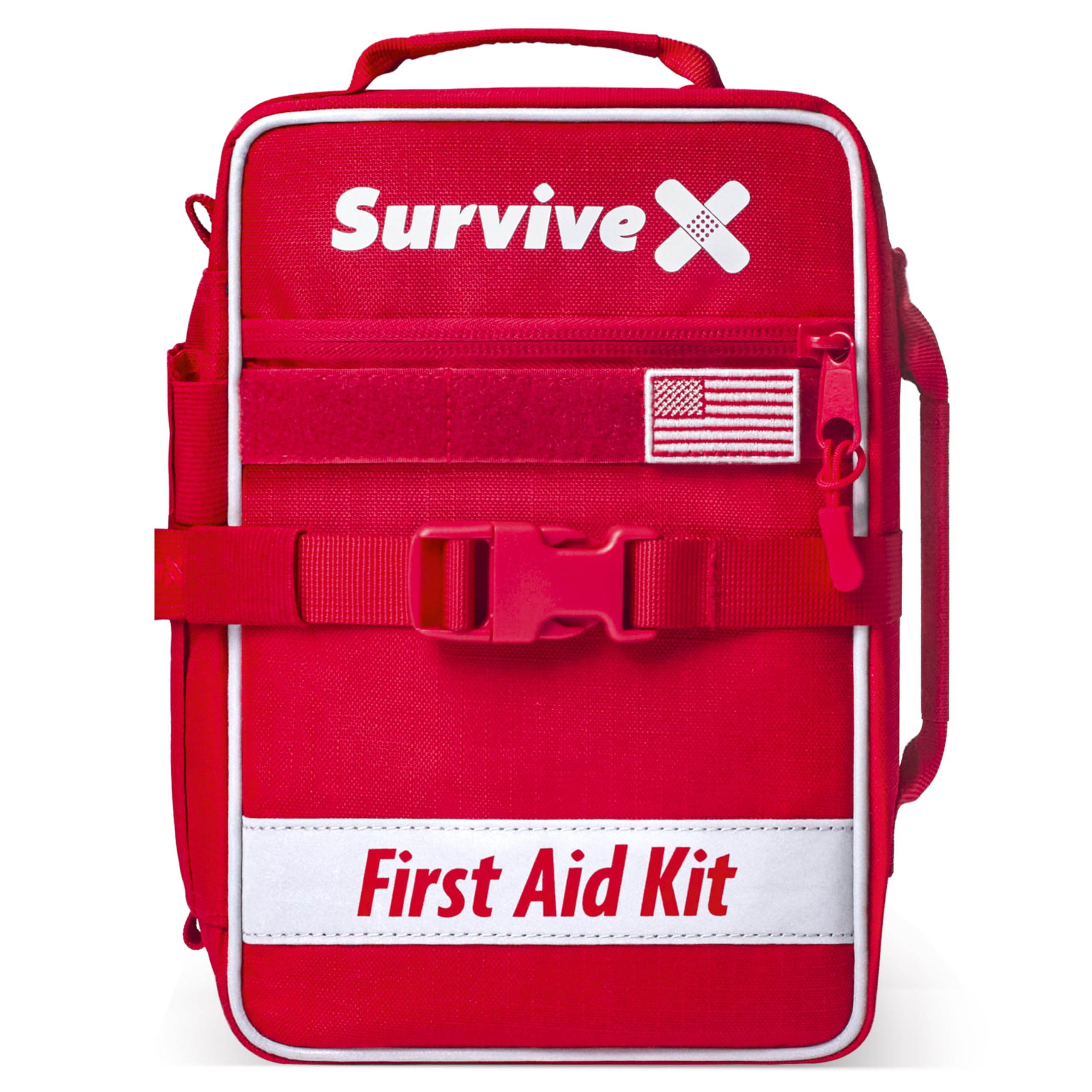 cozmez SURVIVEセット SurviveX Large First Aid Kit for Car, Travel & Home - Emergency
