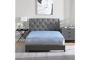 Cathay Home Luxury Full Size Flannel Fitted Sheet Only