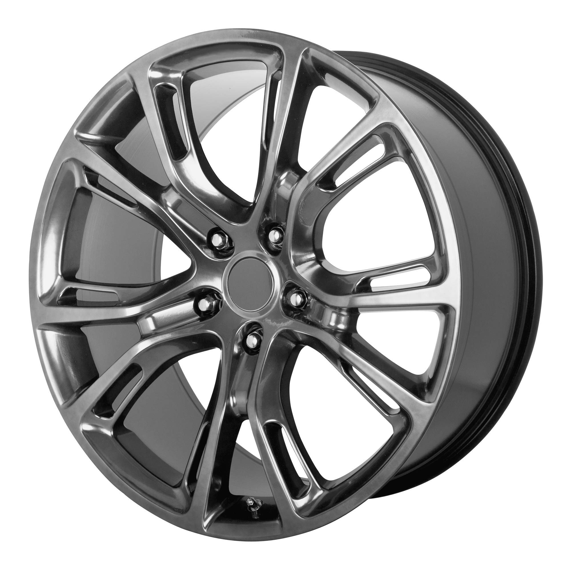 OE Creations 137 Сustom Wheel - Dark Hyper Silver 17" x 8", 34 Offset, 5x127 Bolt Pattern, 71.5mm Hub