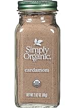 Simply Organic Cardamom, 2.82 Ounce, Certified Organic & Kosher, Aromatic, Subtly Spicy-Sweet, No ETO, Non Irradiated