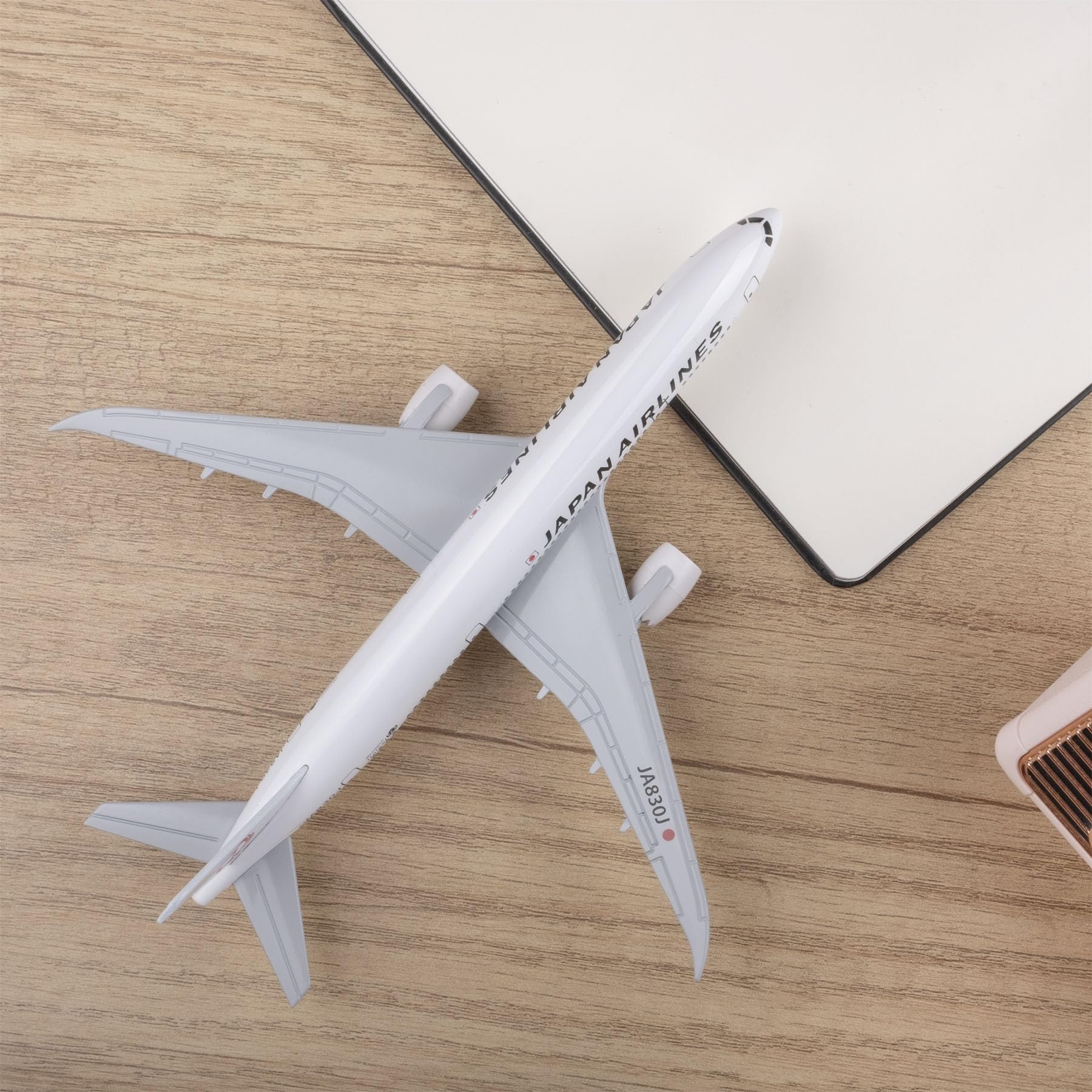 Bswath 1:300 Scale Model Plane Japan 787 Diecast Alloy Airplane for Gift and Collection