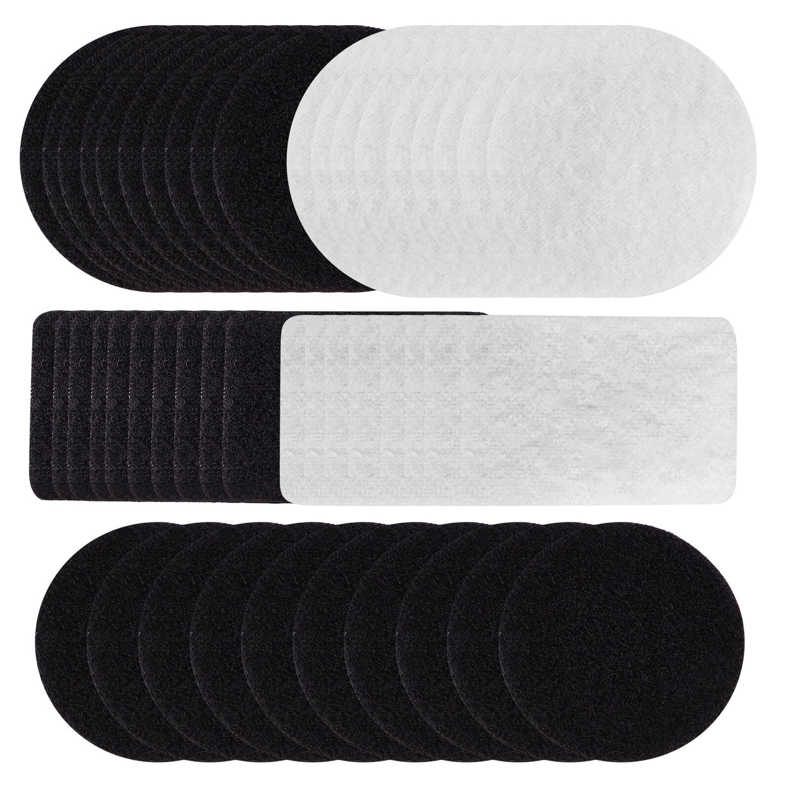 Pegatinas antideslizantes para cojines de sofá de PVC con 25 pares