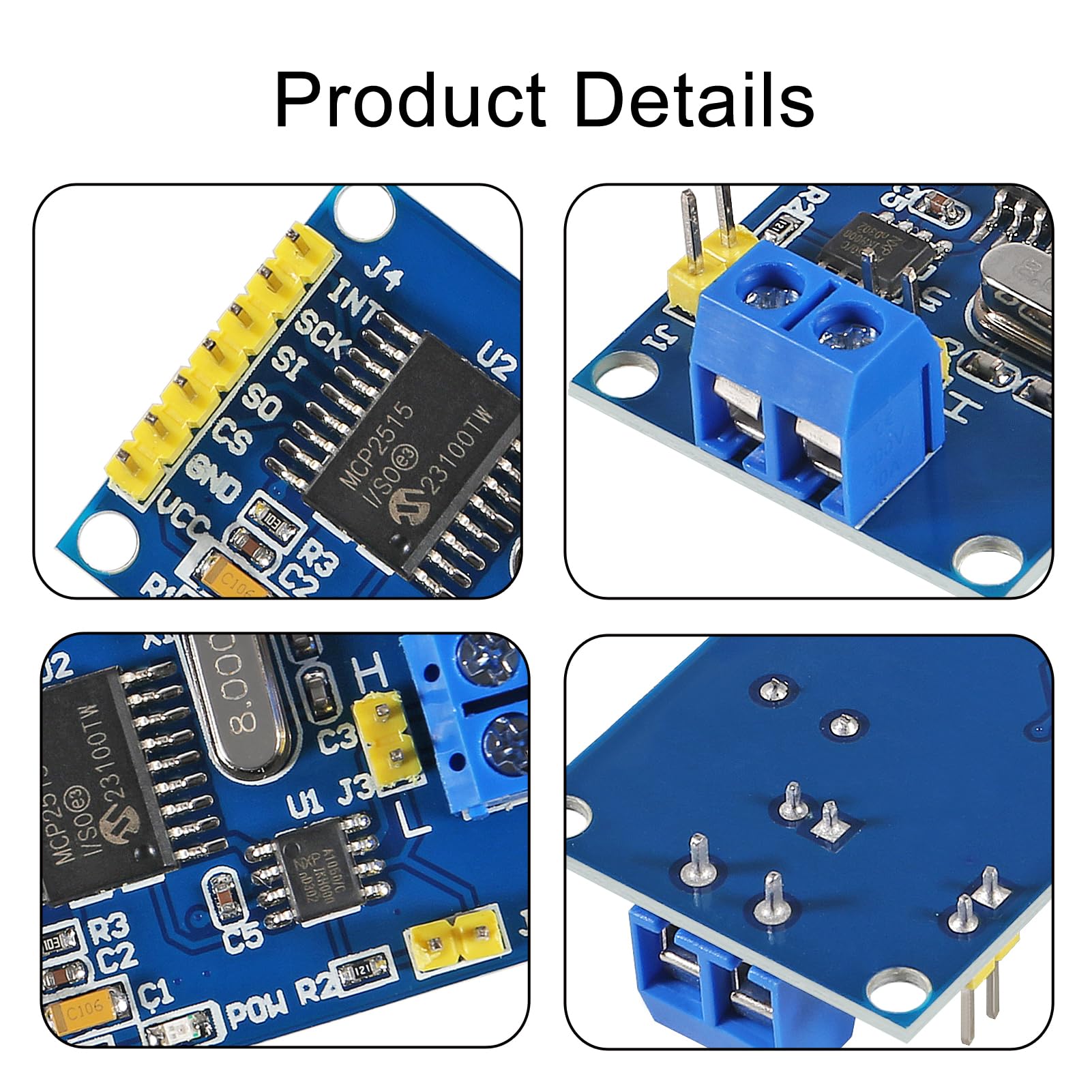MCP2515 CAN Module TJA1050 Receiver SPI 51, 5v at ₹ 222/piece in Pune