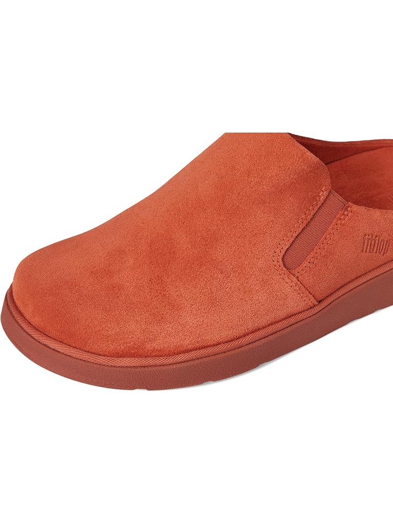 Orange FitFlop Gen-FF Elasticated Suede Mules