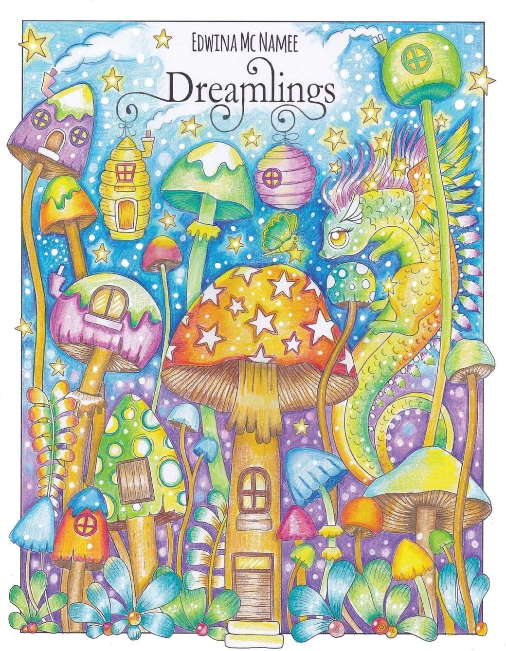 Dreamlings: A magical coloring book