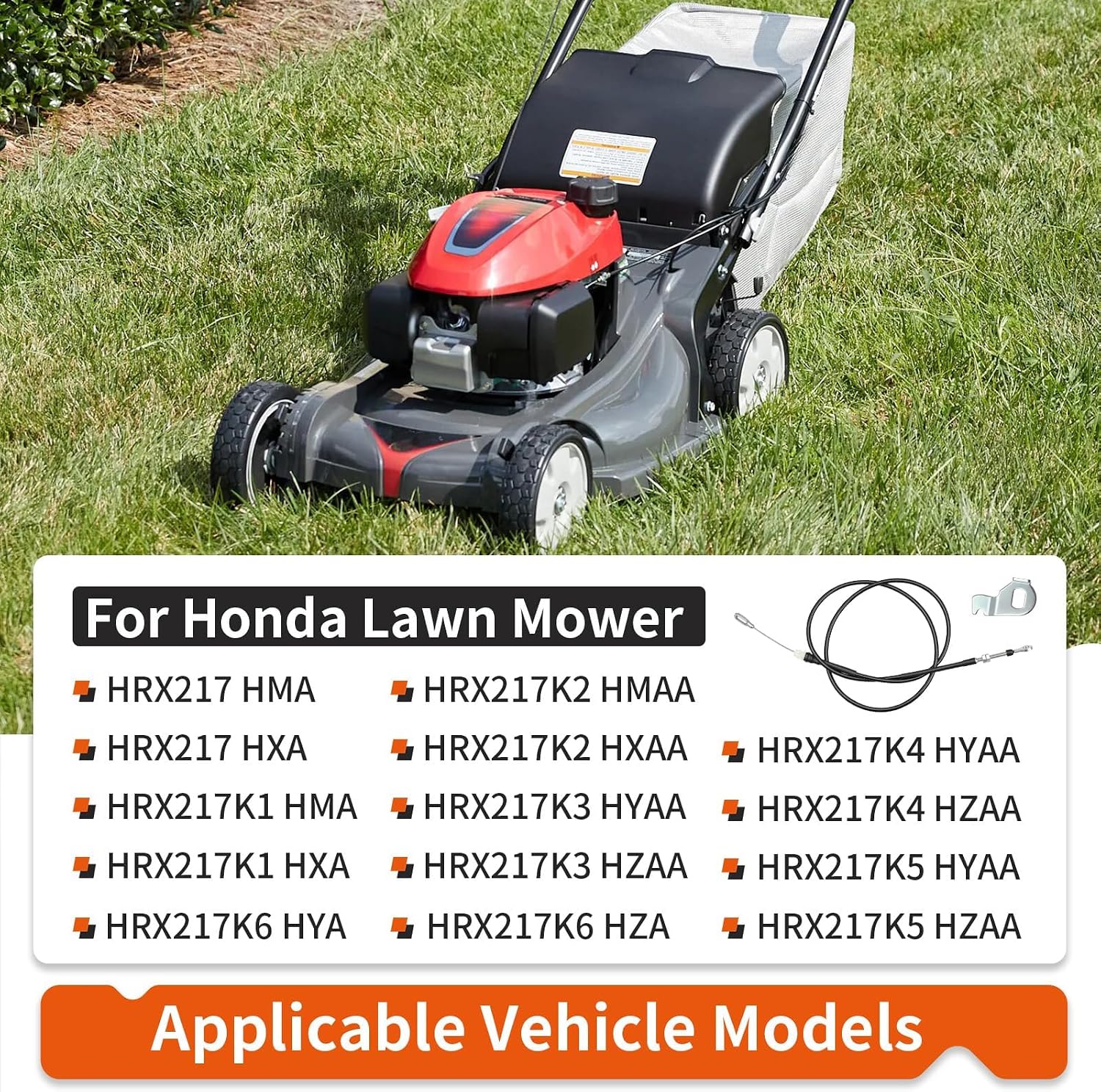 Drive Control Arm Cable For Honda Lawn Mower HRX217 HMA HXA 06225-VH7-305
