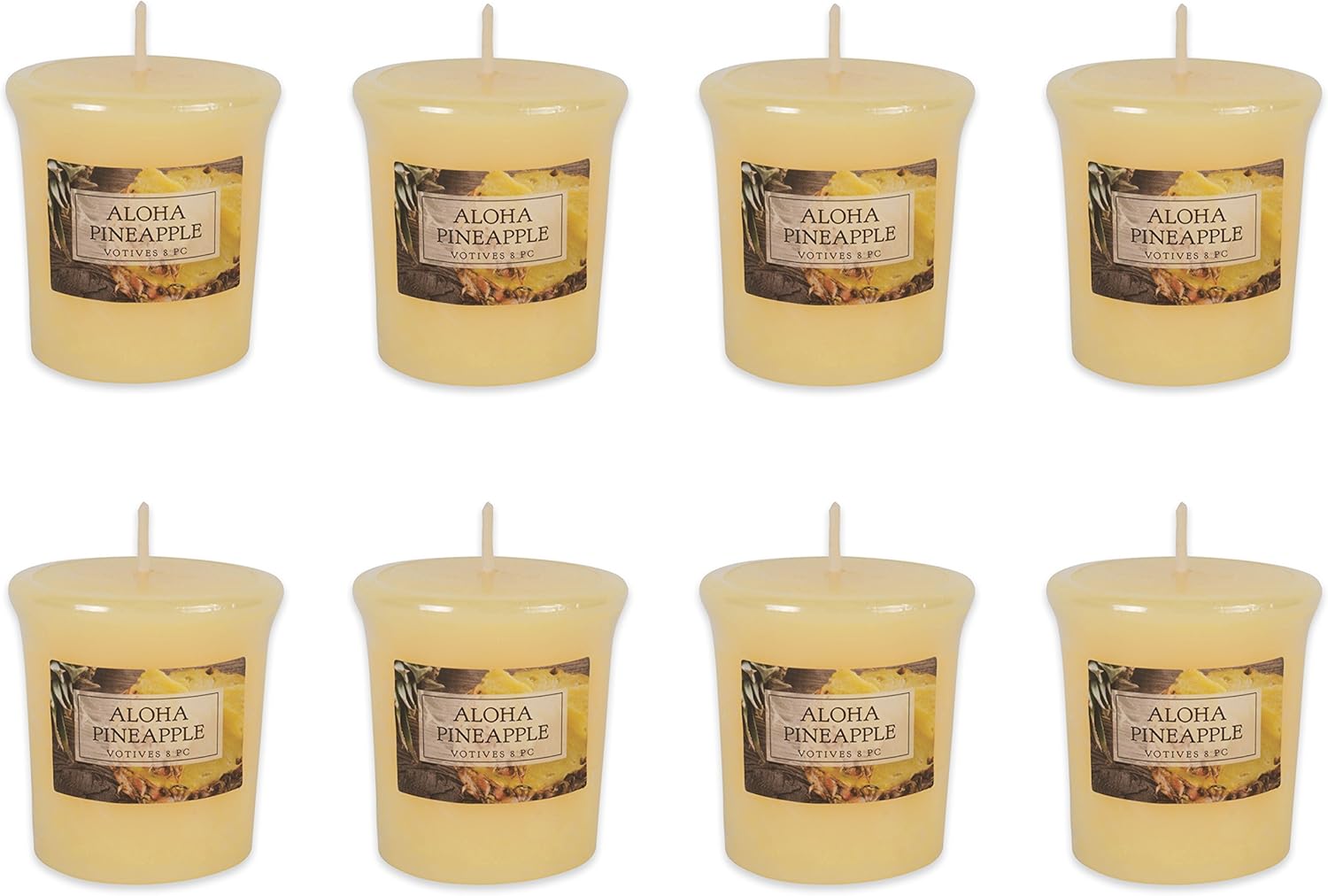 DII Single Wick Evenly Burning Highly Scented Votive Candle, 1.8 oz