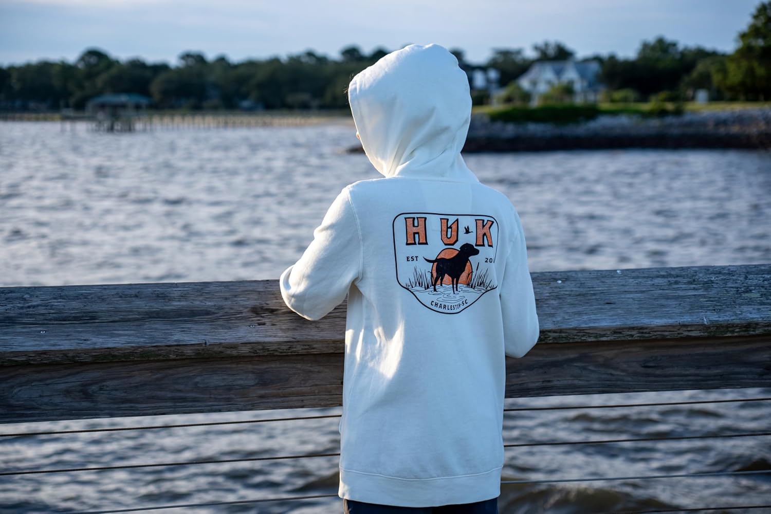 HUK unisex-child Cotton Fleece Hoodie, Soft, Warm, Comfortable Hooded Sweatshirt Pullover for Kids - Image 8